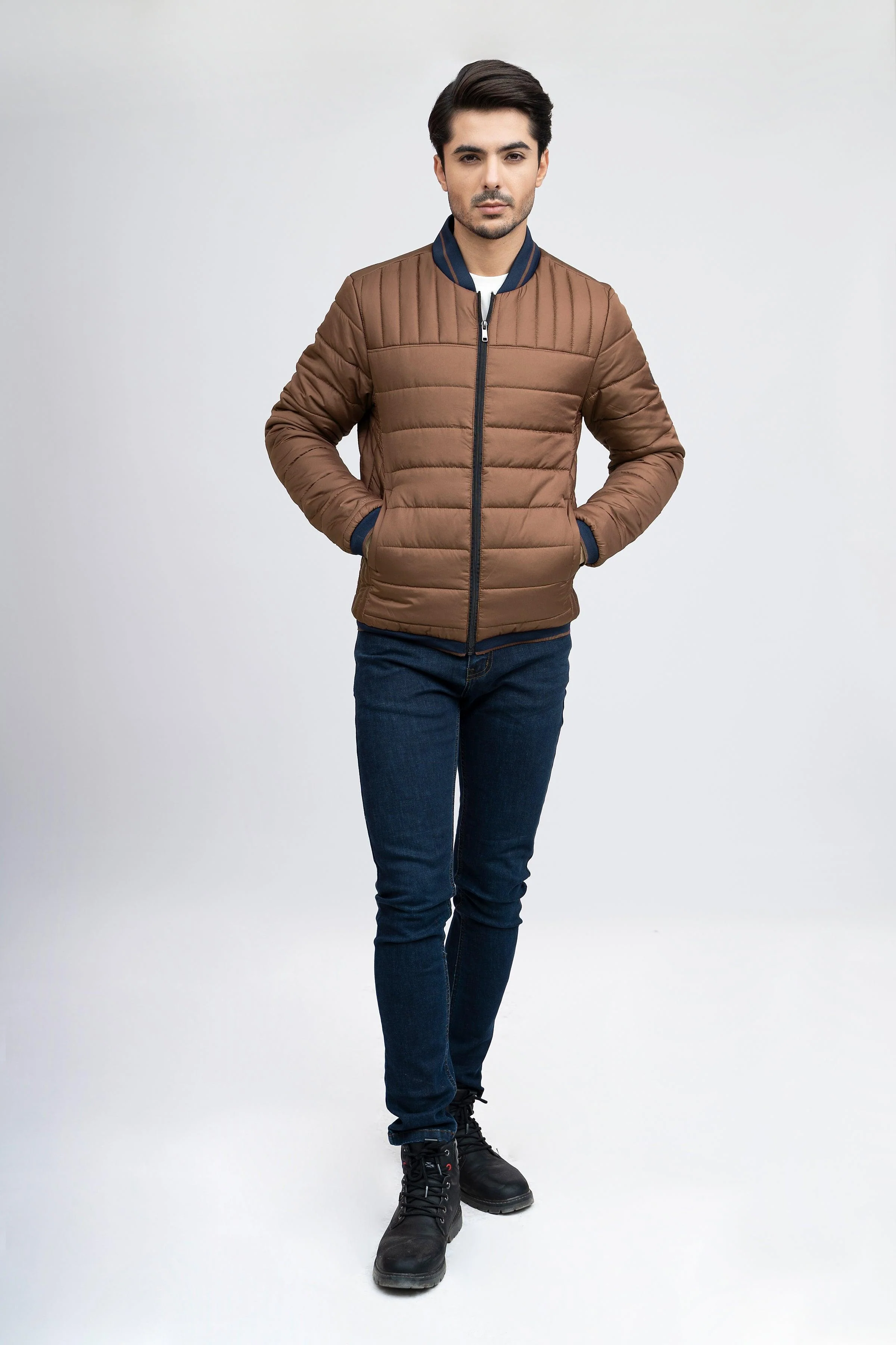 PUFFER JACKET F/S KHAKI