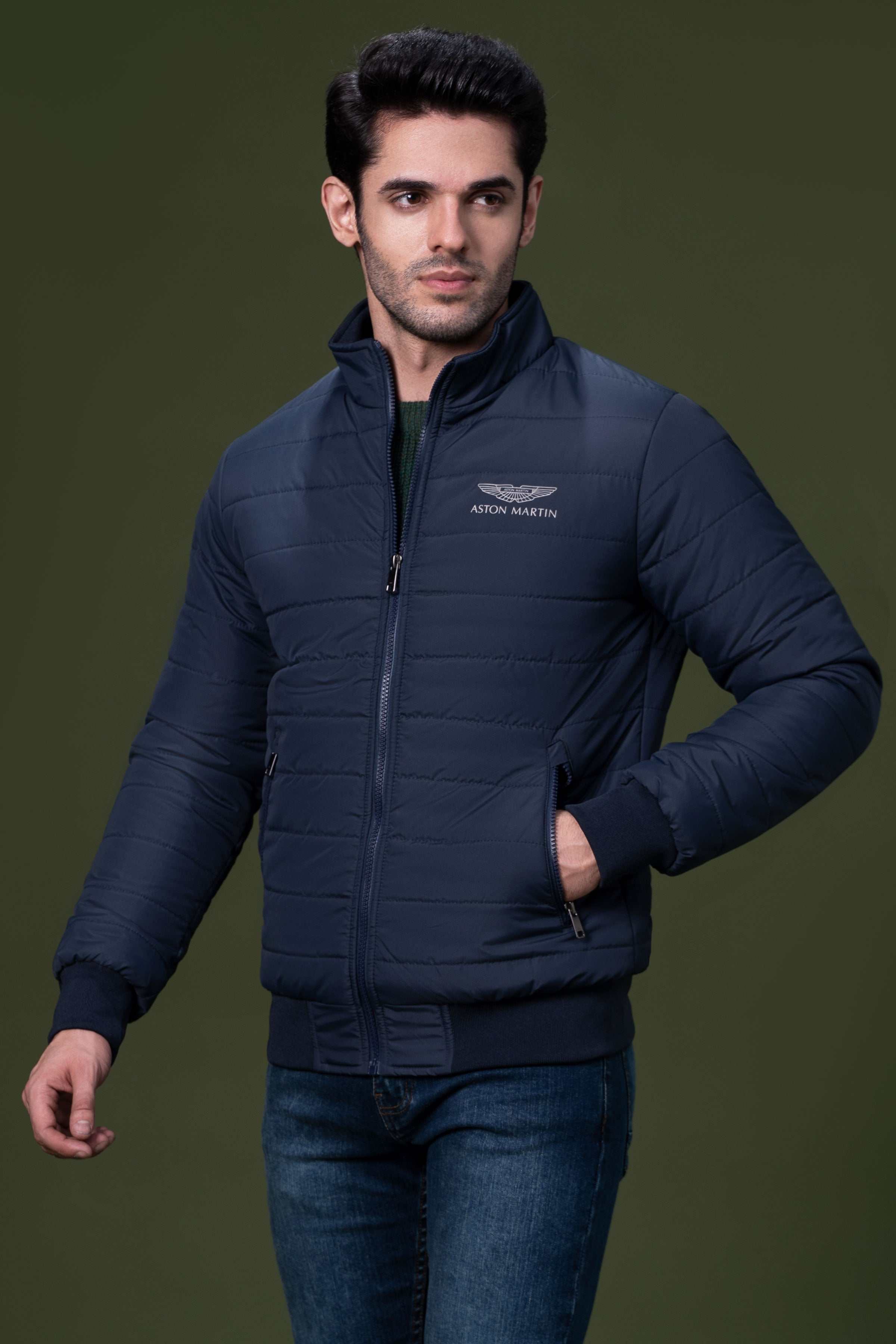 PUFFER JACKET NAVY - Image 2