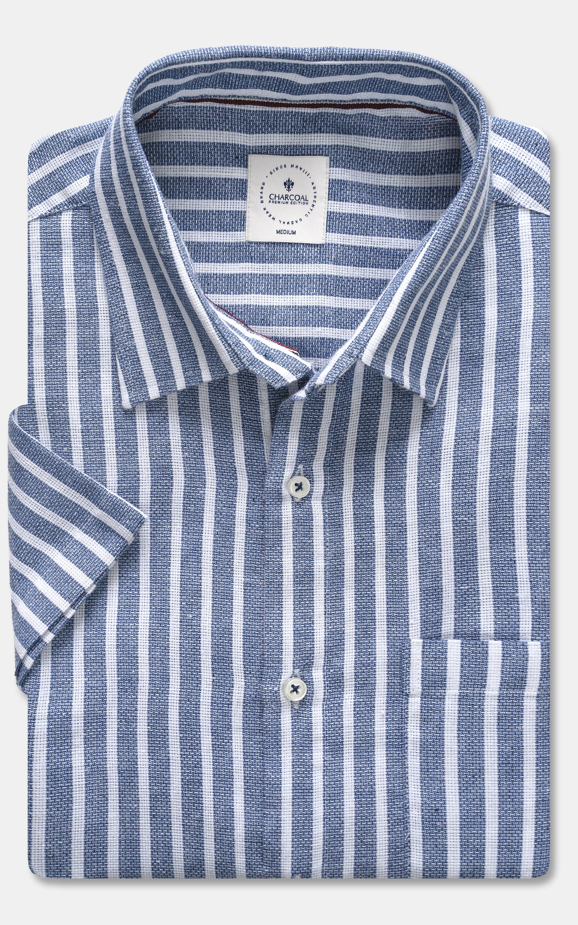 REGULAR  COLLAR SHIRT BLUE