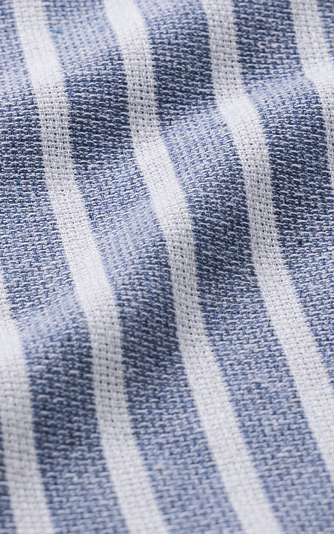 REGULAR  COLLAR SHIRT BLUE - Image 3