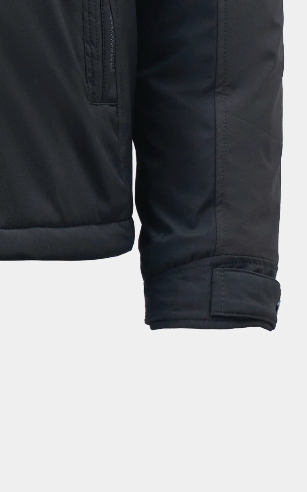 REGULAR FIT FULLSLEEVE PUFFER JACKET BLACK - Image 3