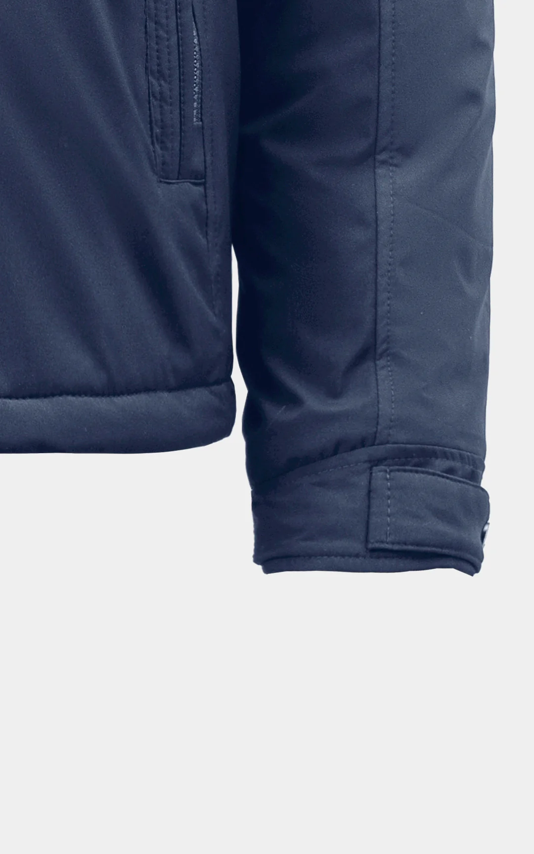 REGULAR FIT FULLSLEEVE PUFFER JACKET NAVY - Image 3
