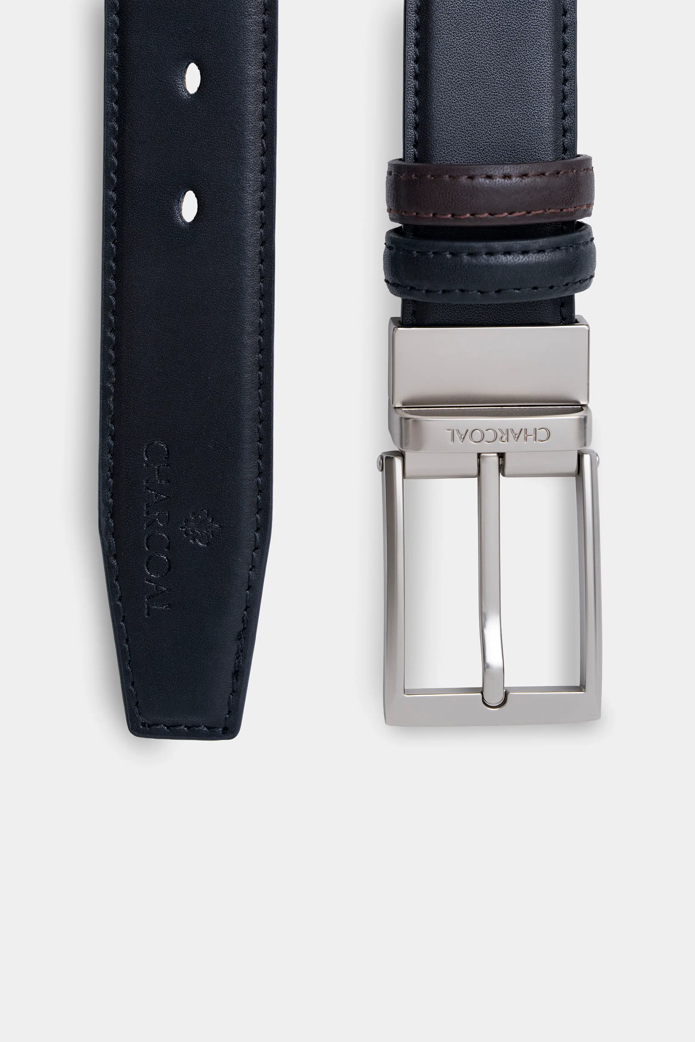 Reversible Leather Belt - Image 4