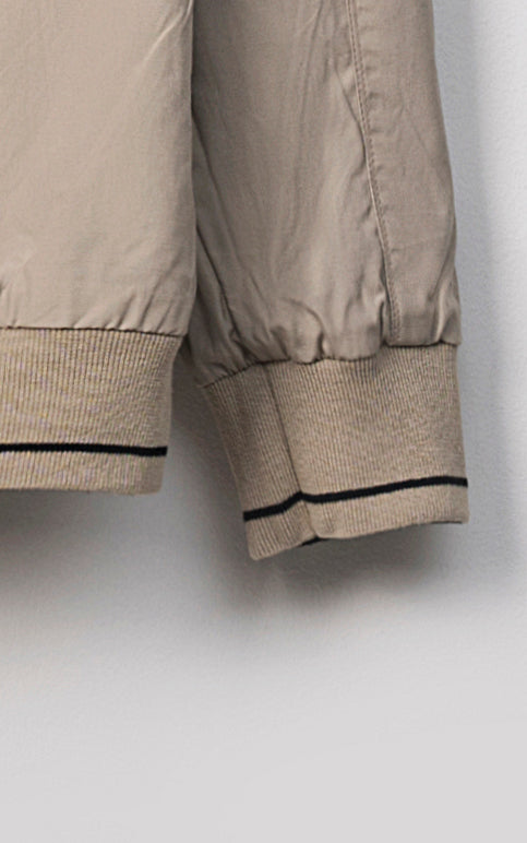 F/S REVERSIBLE JACKET BLACK KHAKI - Image 8