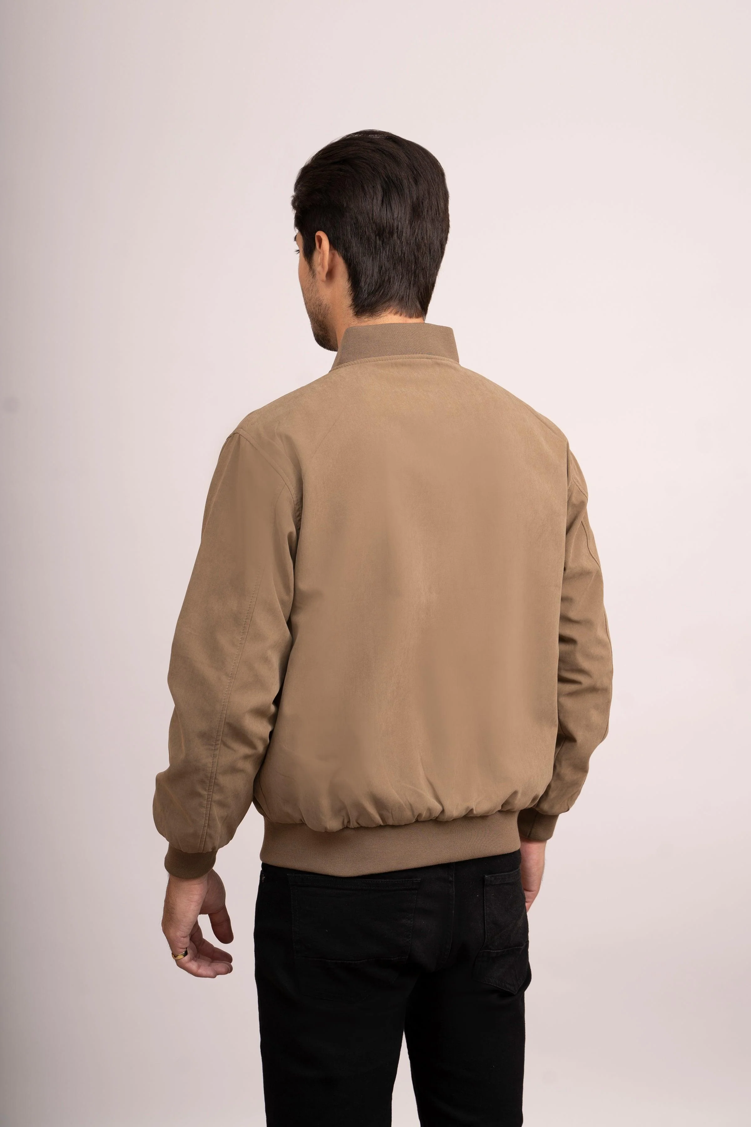 REVERSIBLE JACKET F/S BROWN BLACK - Image 3