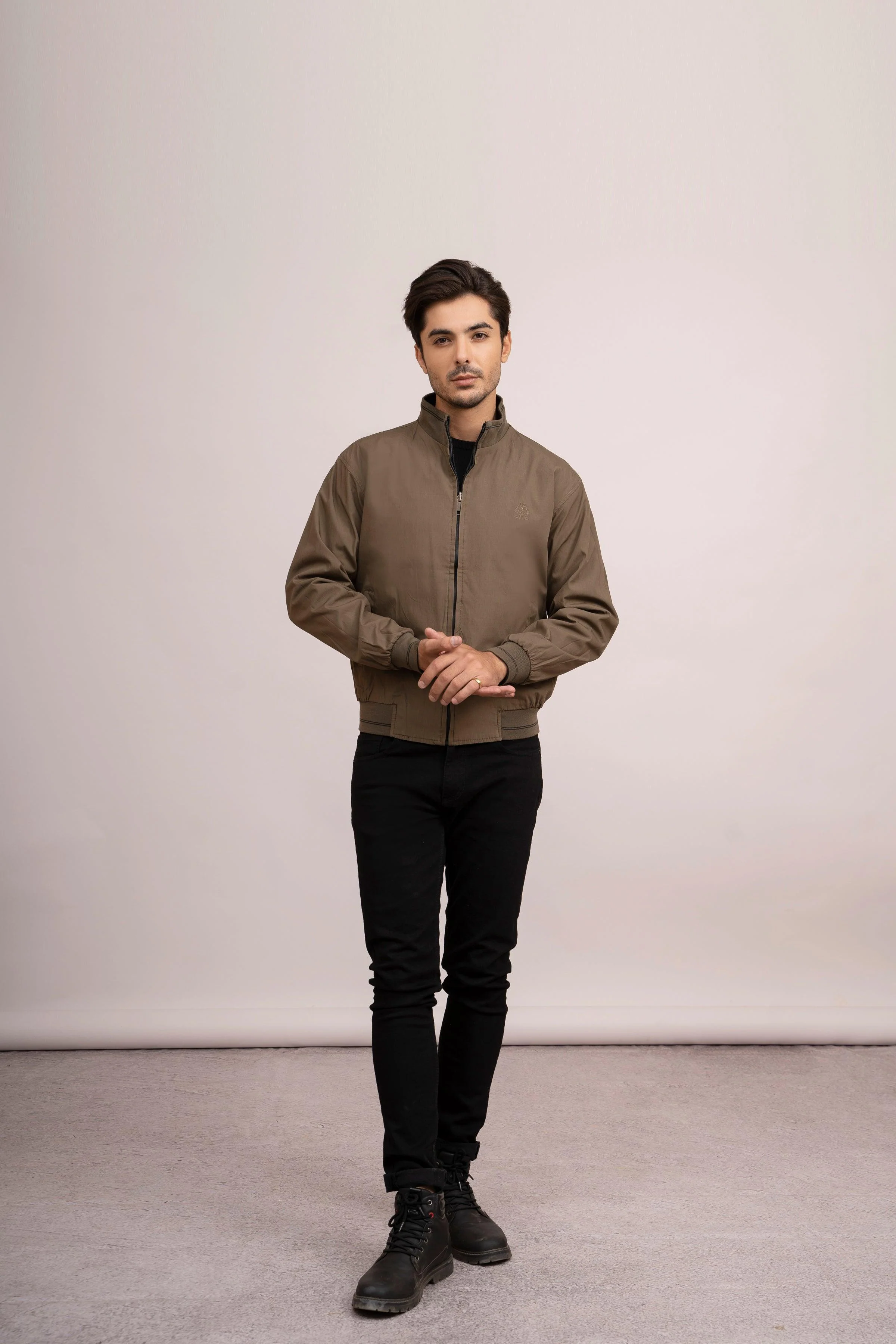 REVESIBLE JACKET F/S BLACK GREEN - Image 2