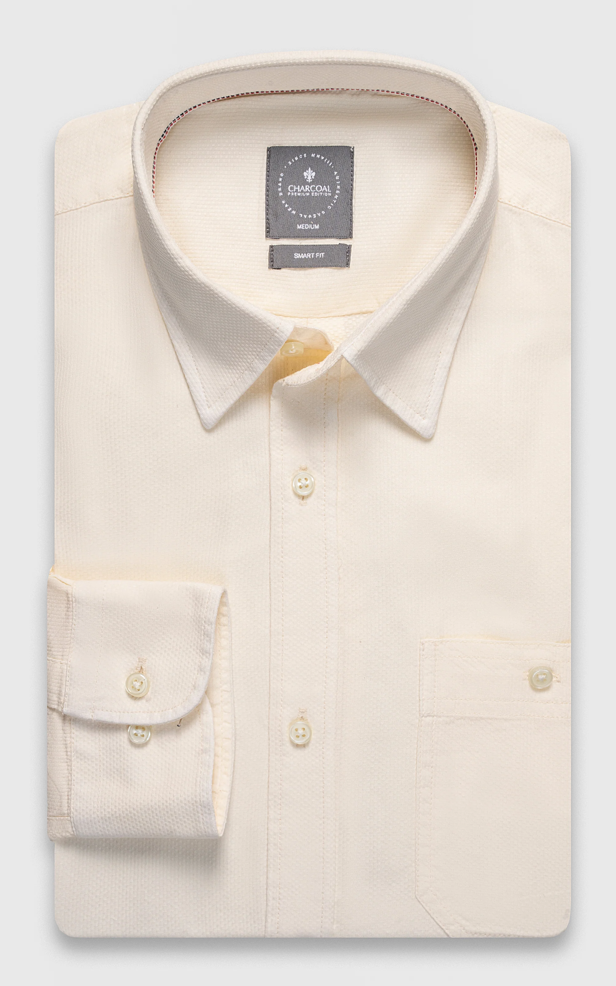 SEMI CASUAL SHIRT BEIGE