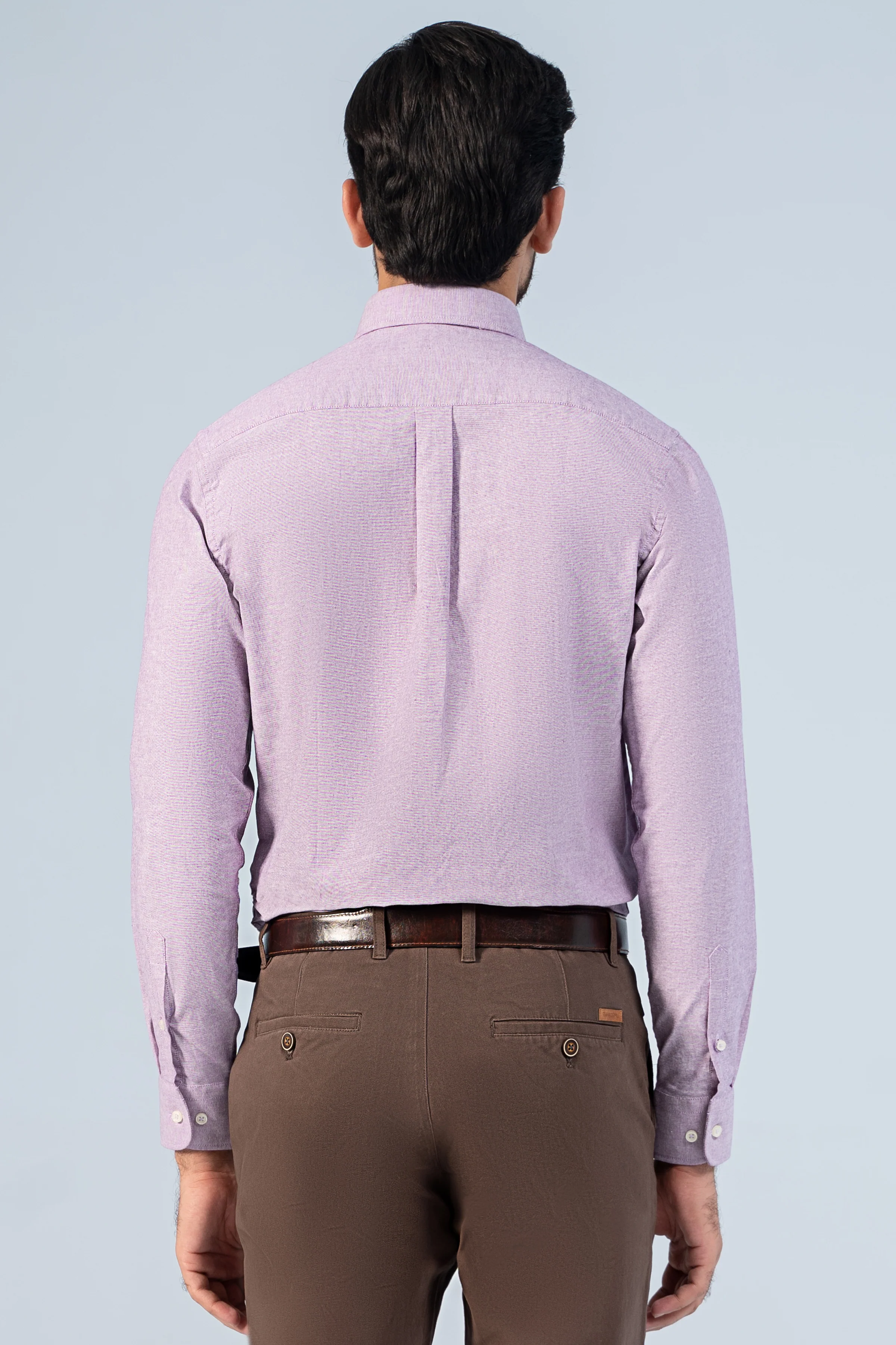 SEMI CASUAL SHIRT PURPLE - Image 5