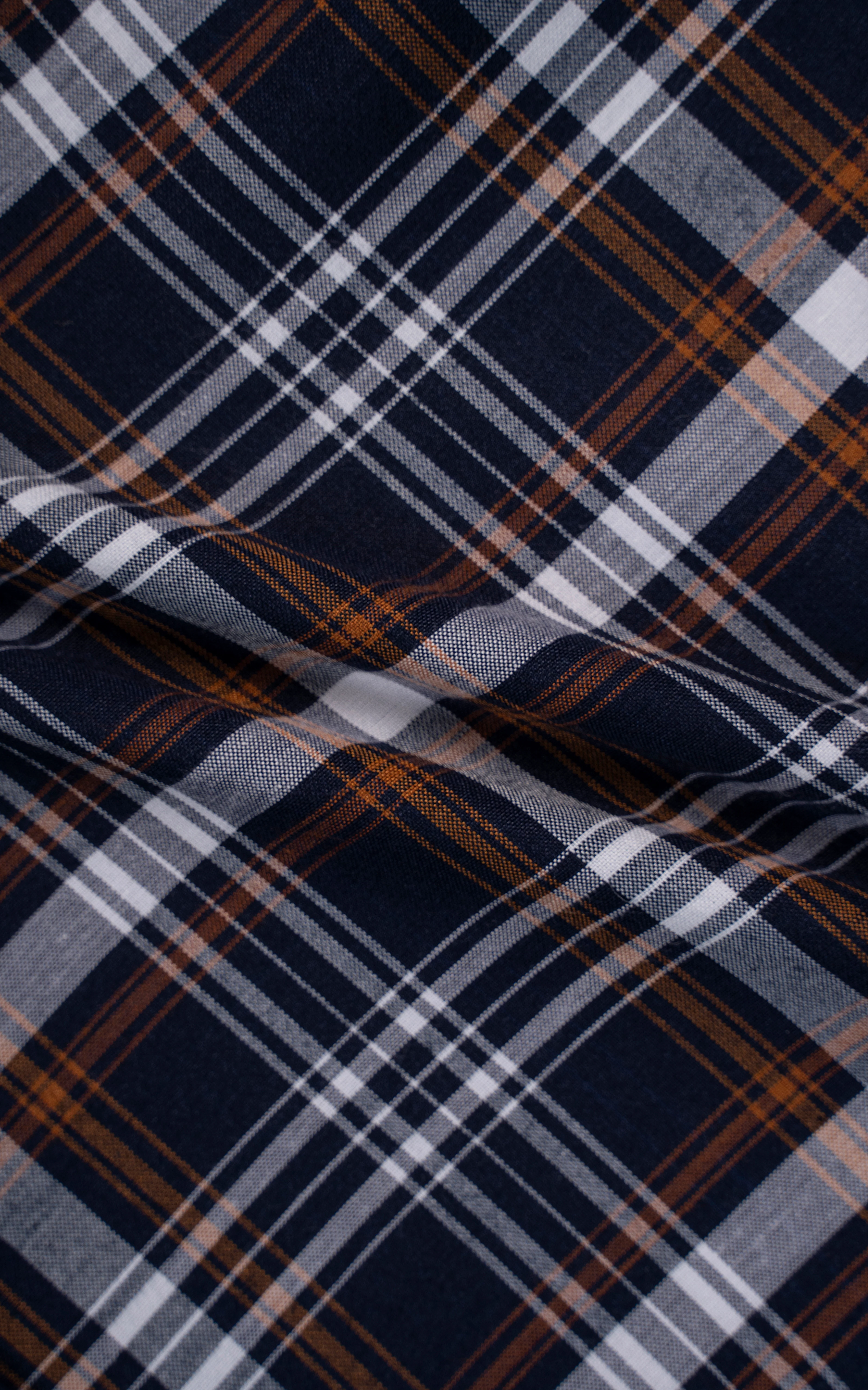 SEMI FORMAL NAVY RUST CHECK - Image 3