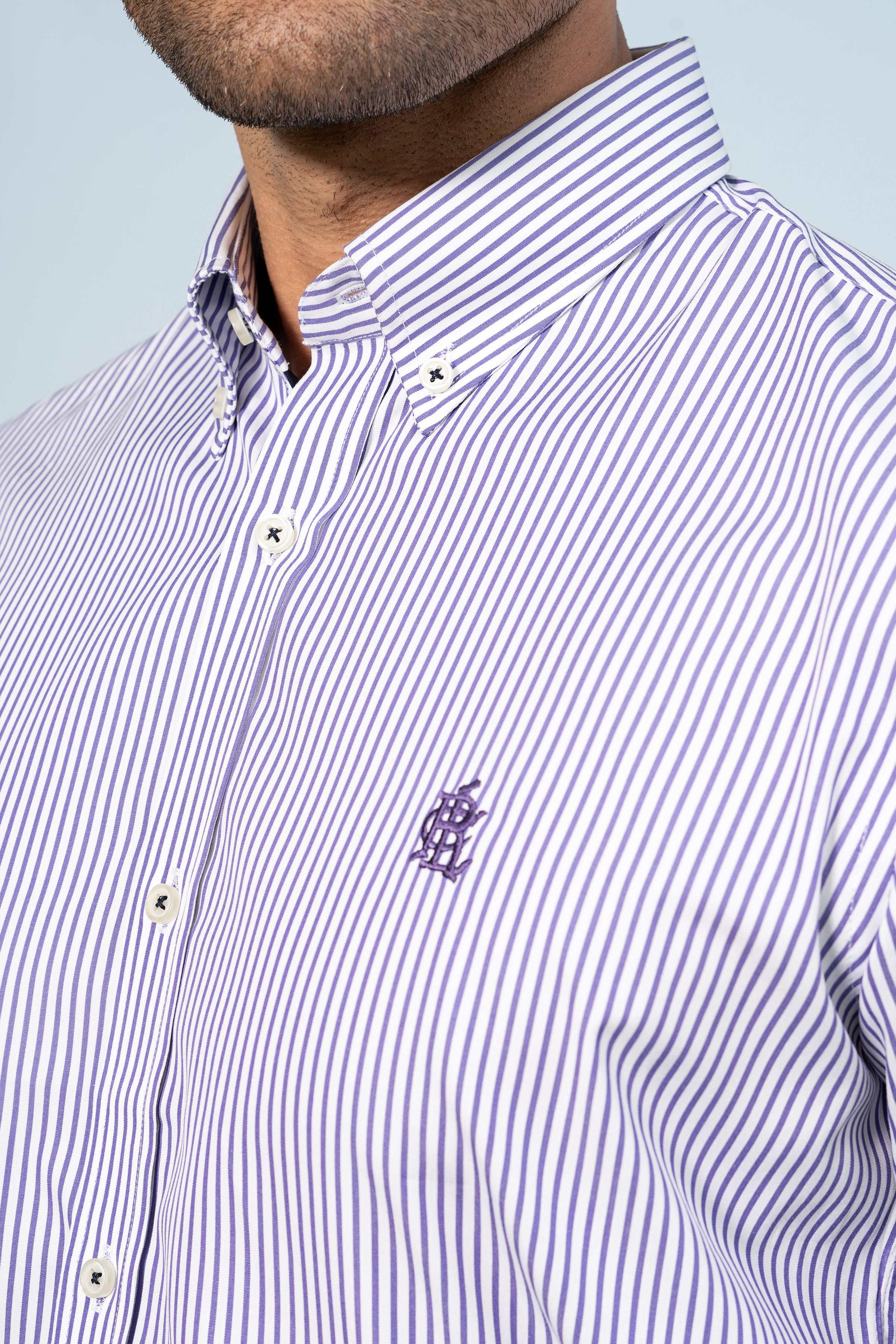 SEMI FORMAL PURPLE WHITE - Image 4