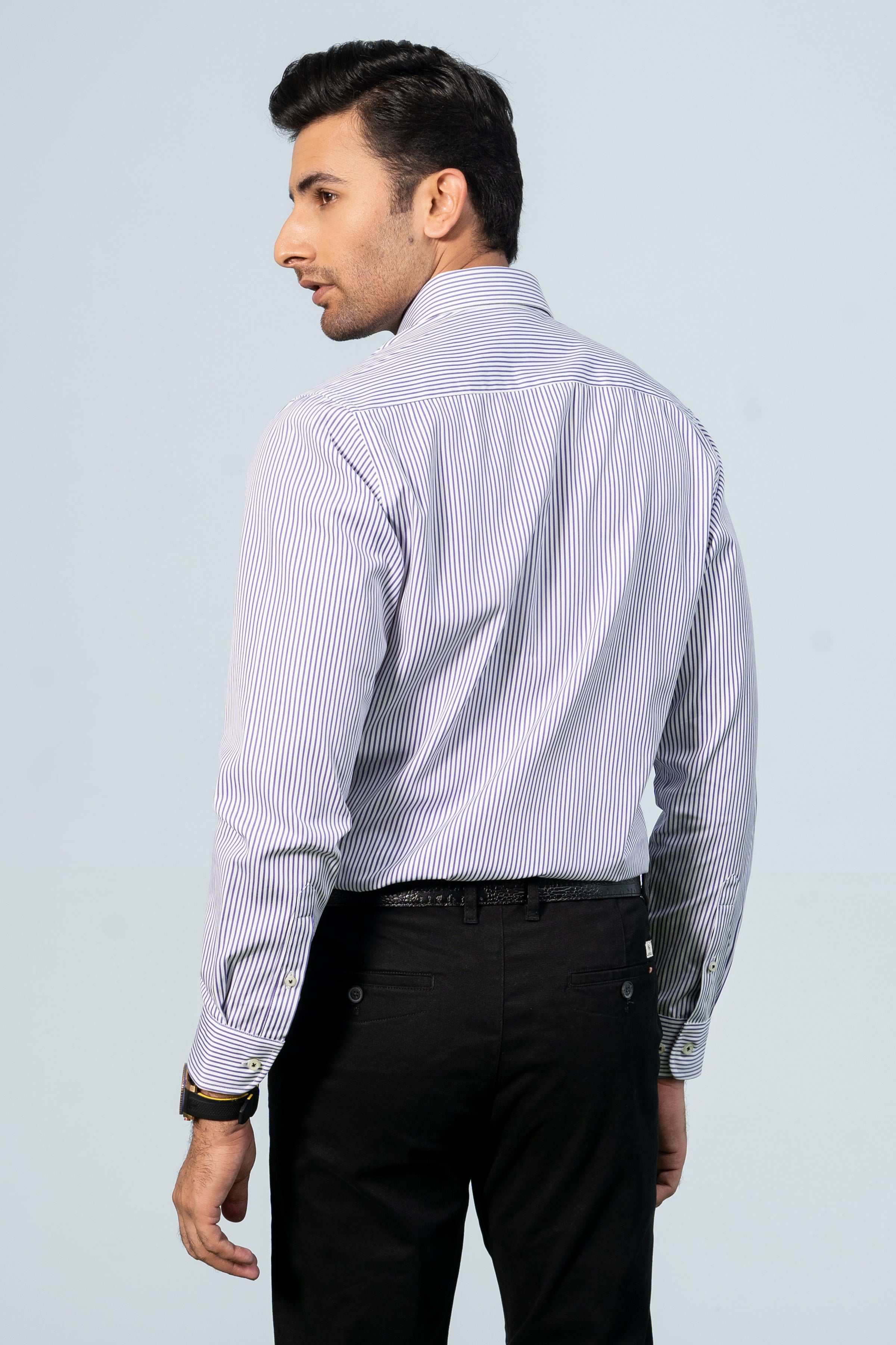SEMI FORMAL PURPLE WHITE - Image 5
