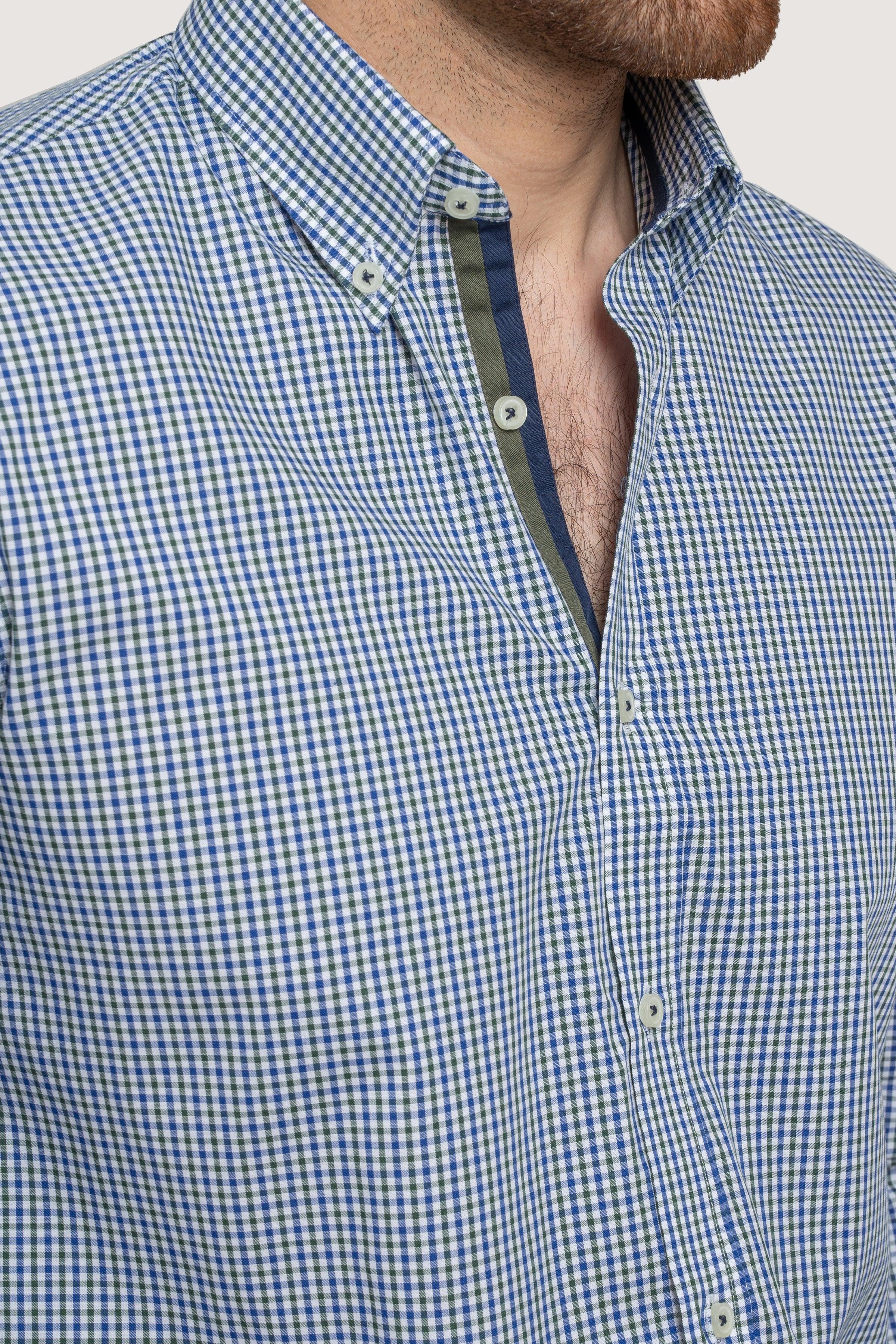 SEMI FORMAL BLUE CHECK - Image 3