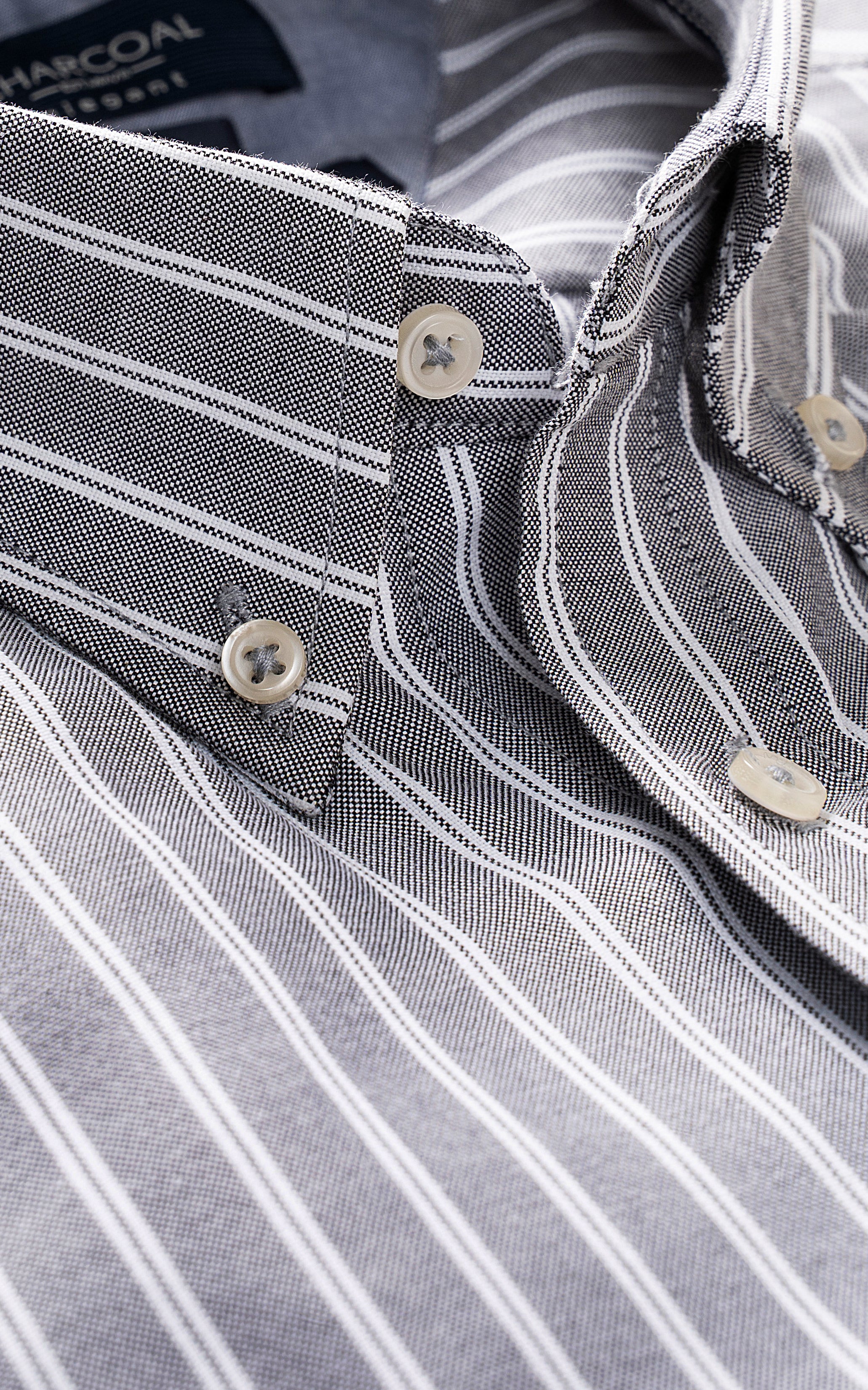SEMI FORMAL SHIRT GREY - Image 2