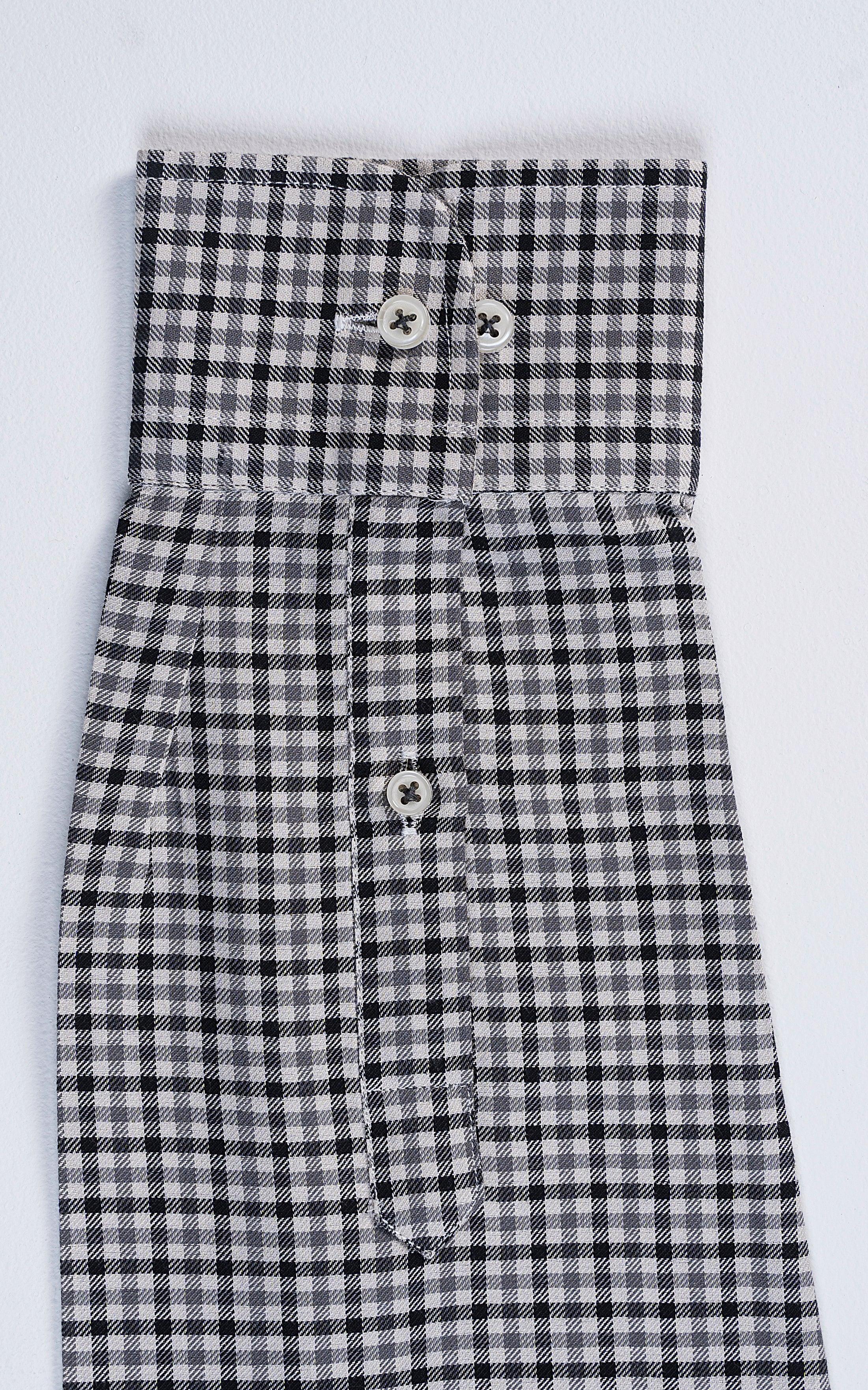 SEMI FORMAL SHIRT GREY - Image 4