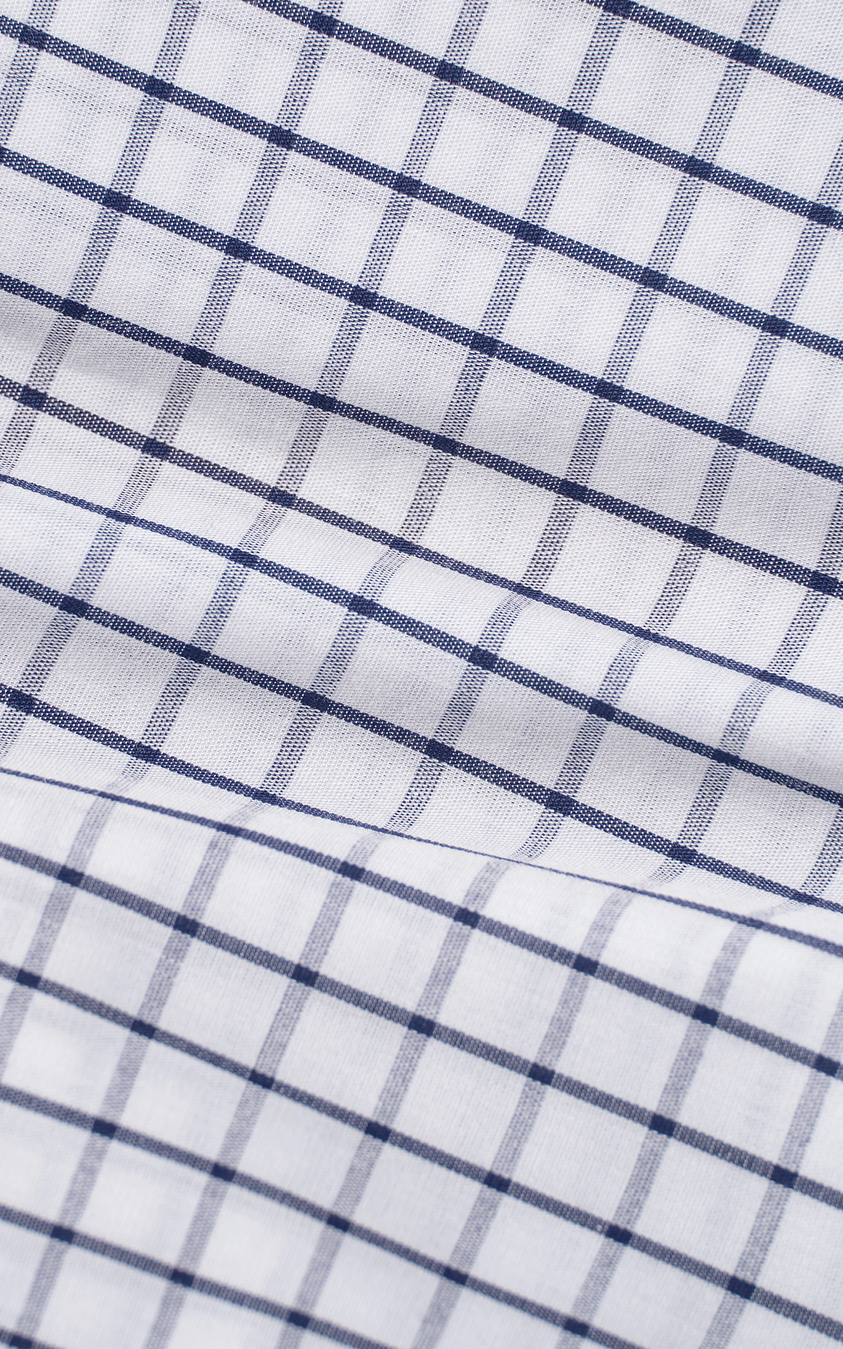 SEMI FORMAL SHIRT NAVY WHITE - Image 3