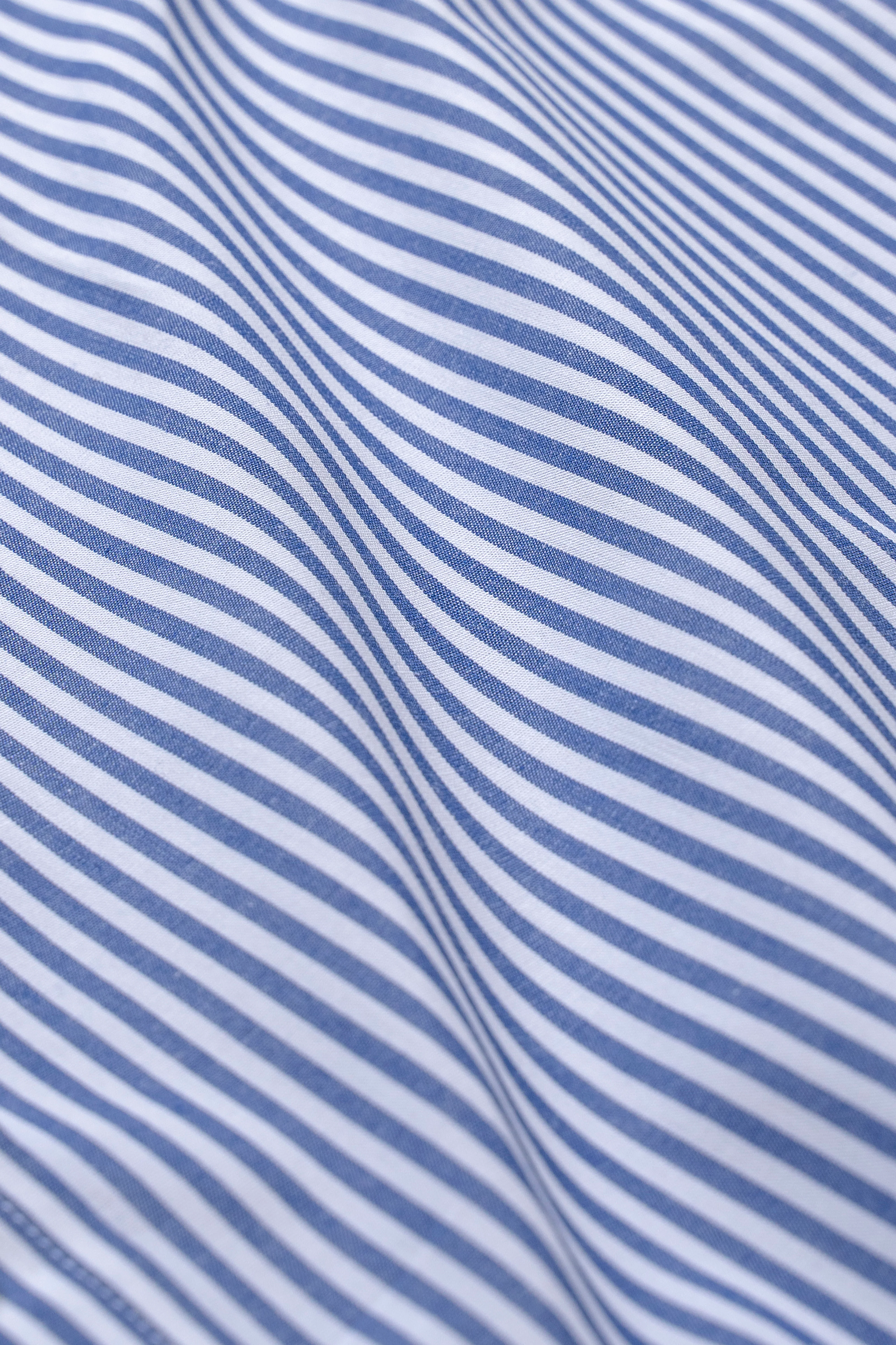 SEMI FORMAL SHIRT WHITE BLUE - Image 3