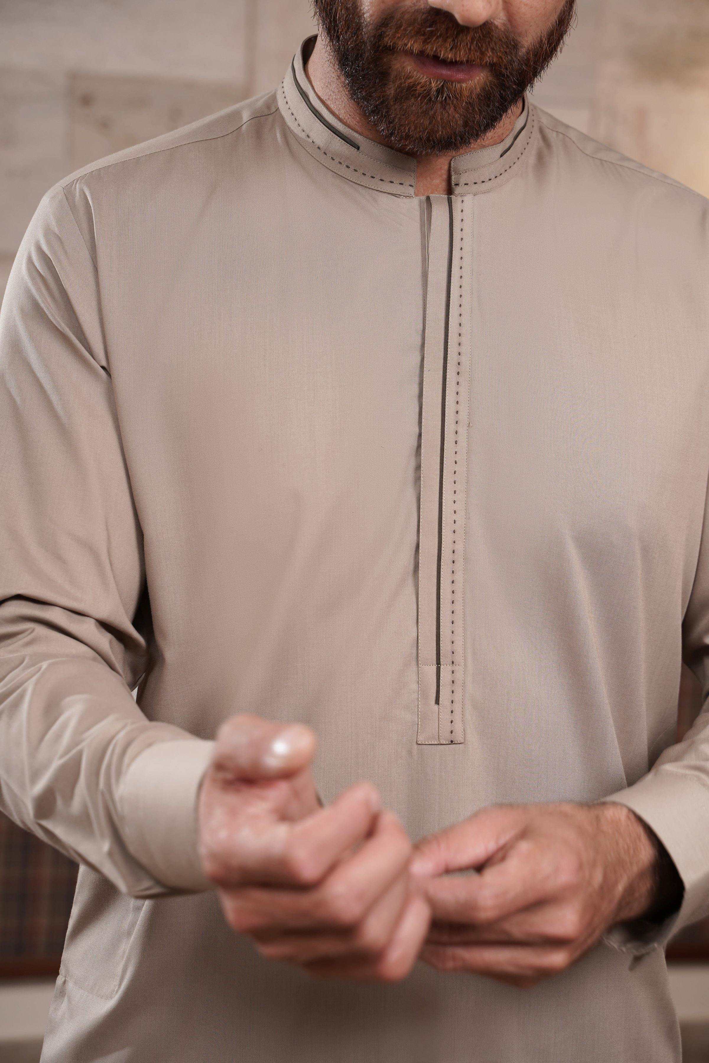 SHALWAR KAMEEZ BEIGE - Image 3