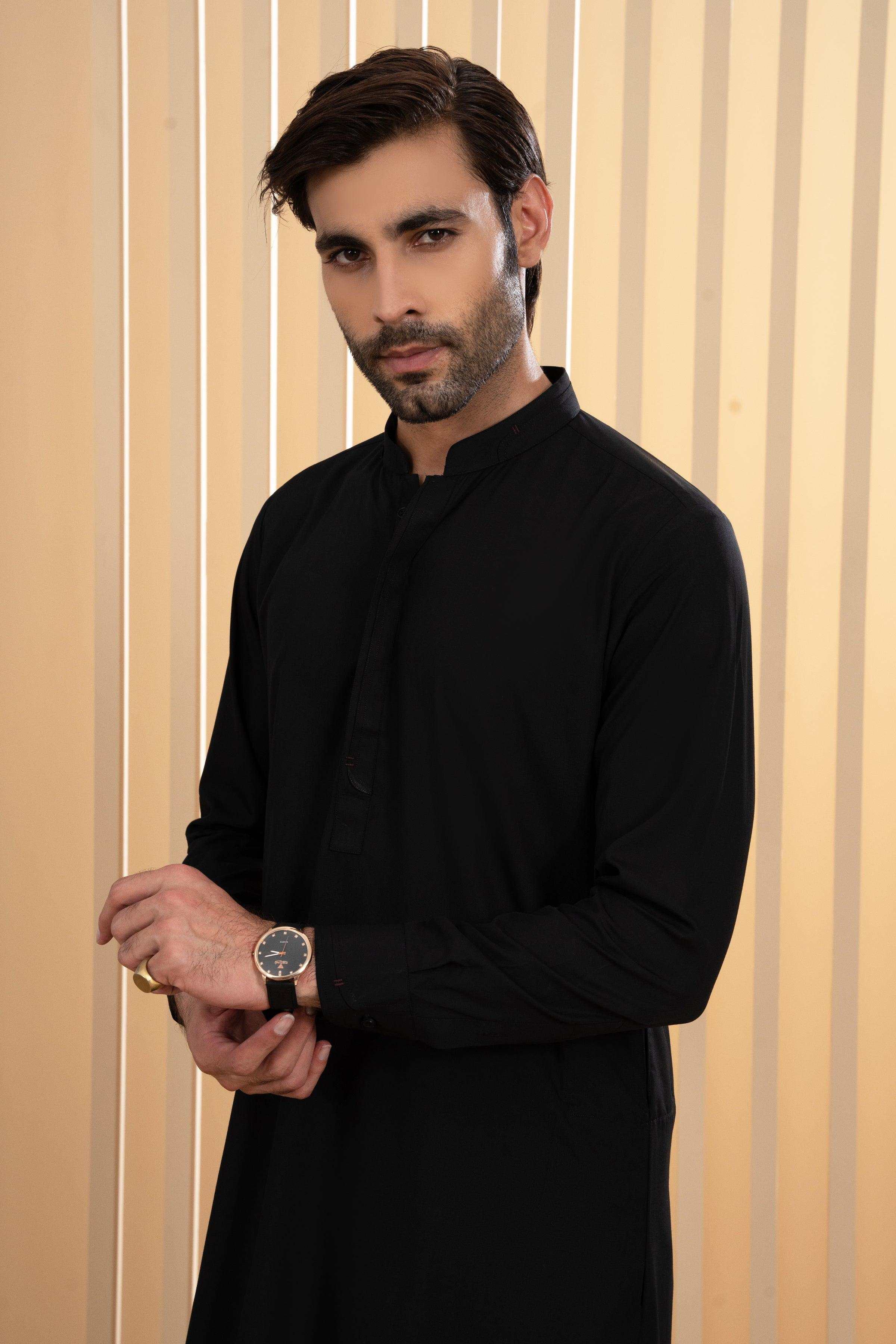 SHALWAR KAMEEZ BLACK - Image 4
