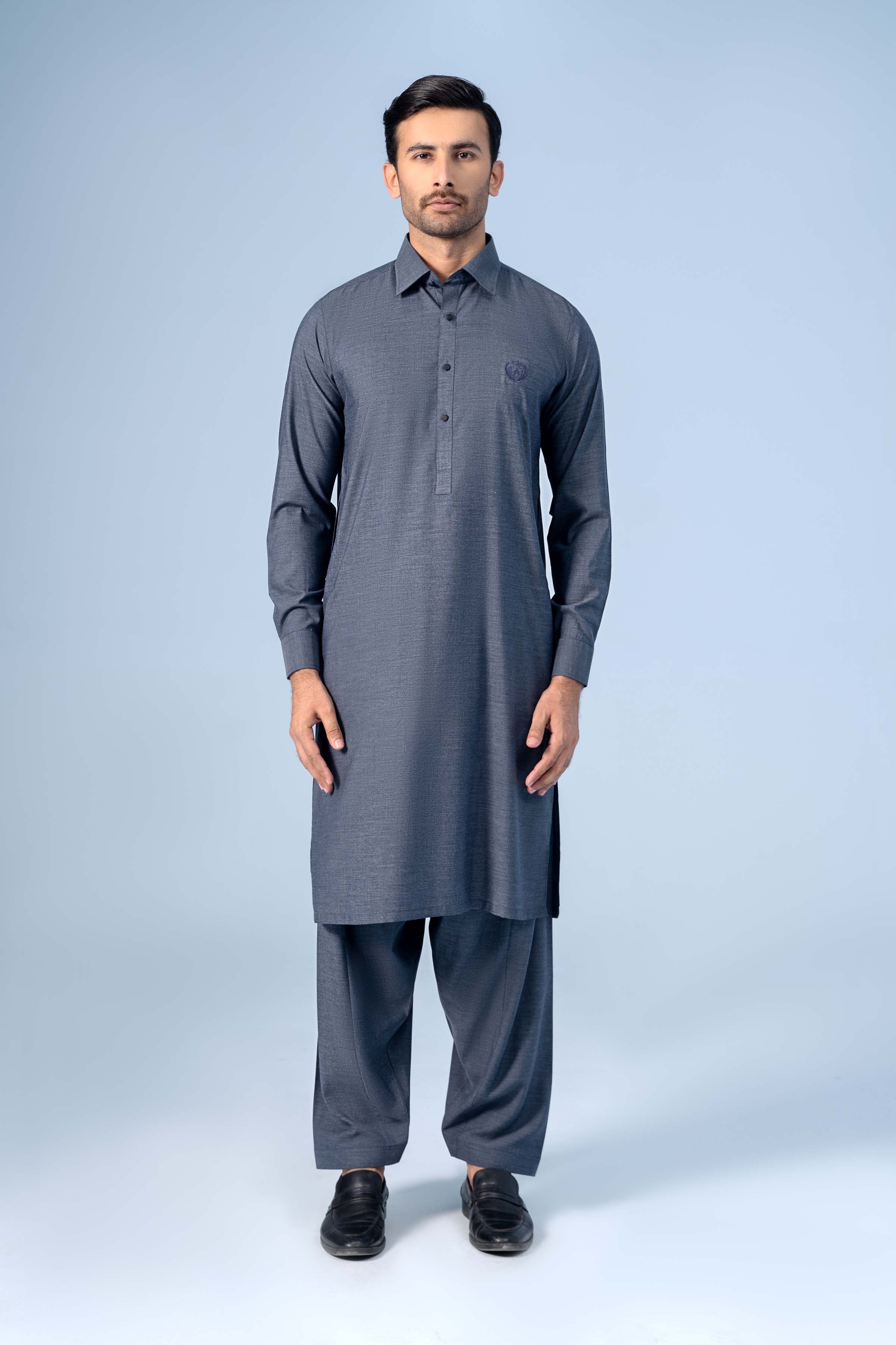 SHALWAR KAMEEZ DARK BLUE