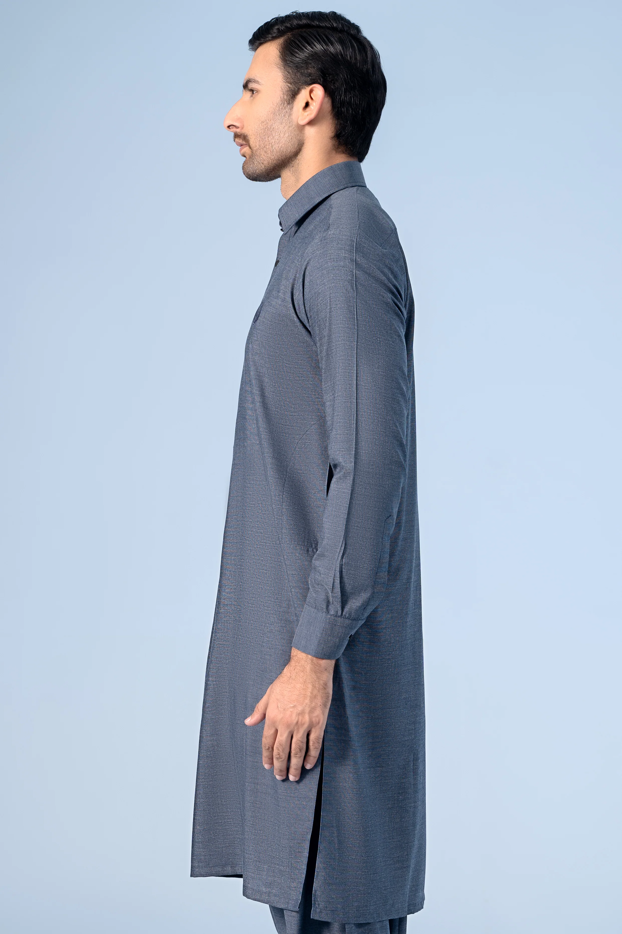 SHALWAR KAMEEZ DARK BLUE - Image 3