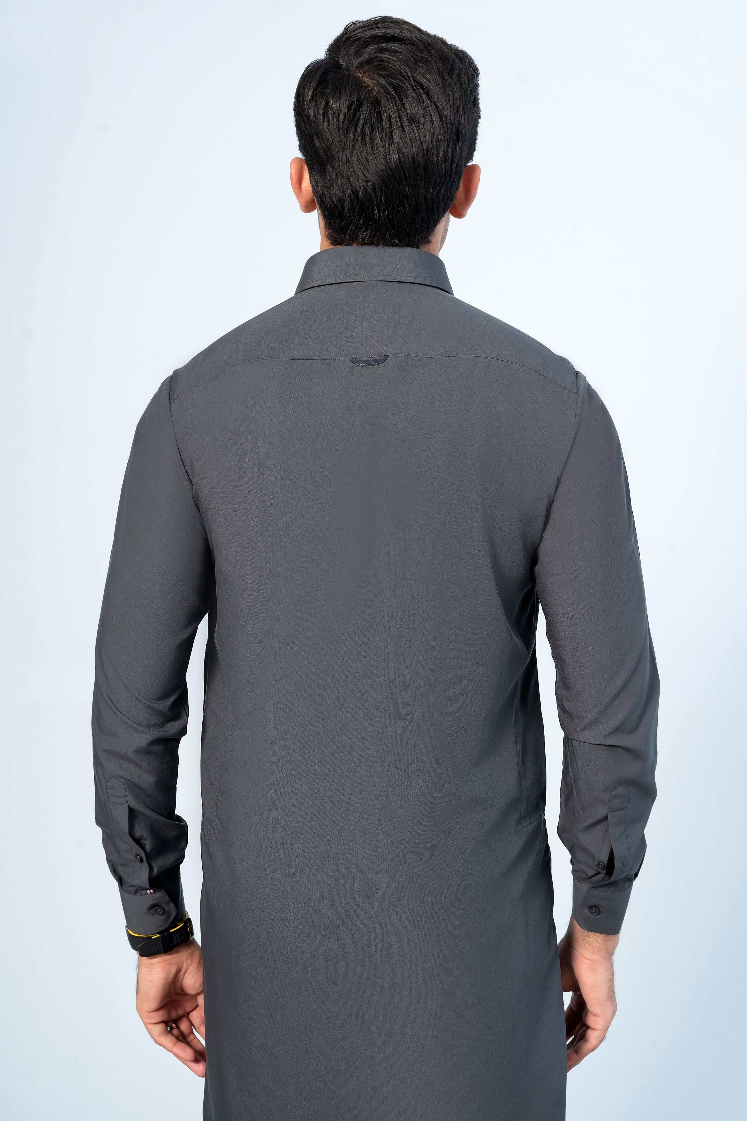 SHALWAR KAMEEZ DARK GREY - Image 4