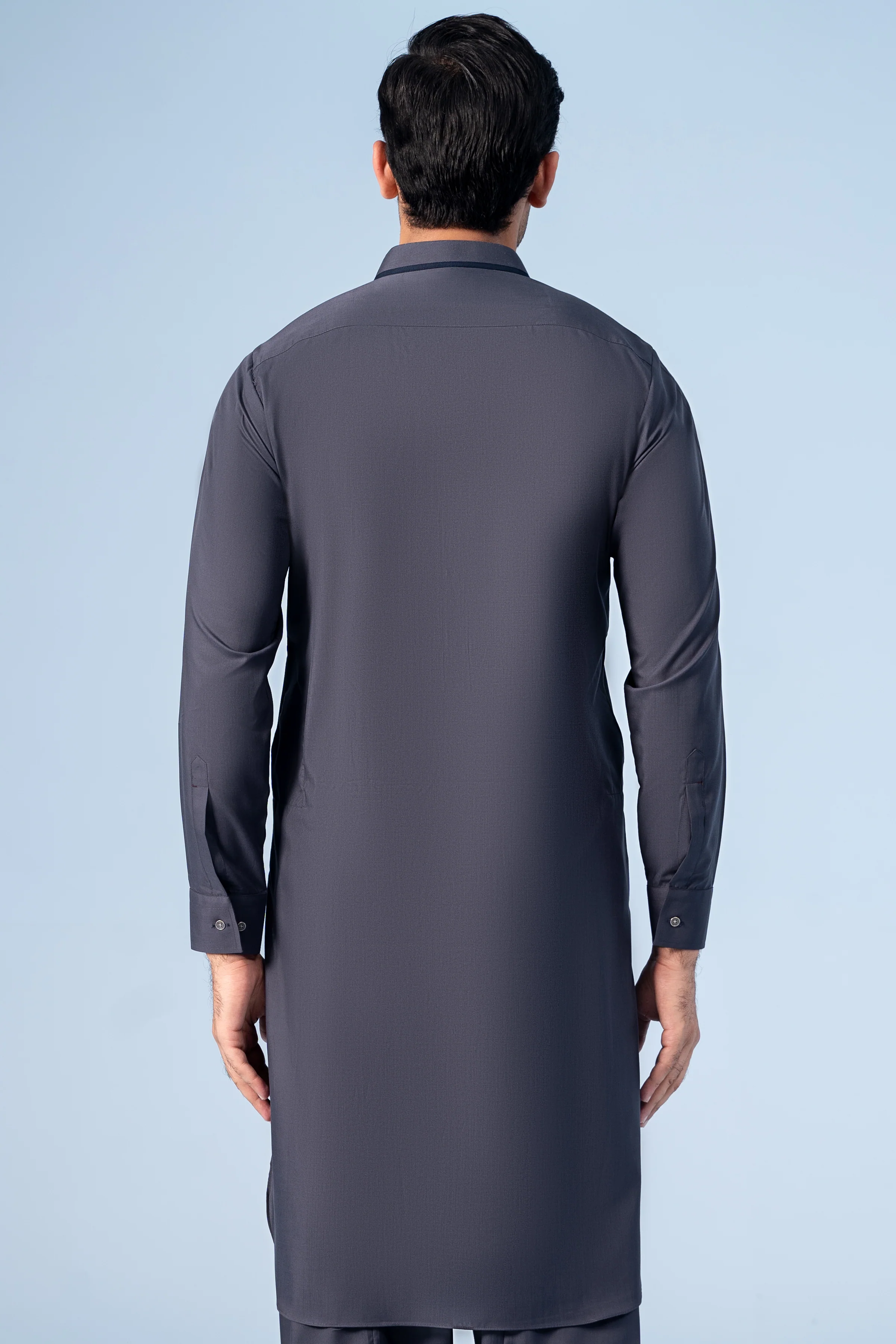 SHALWAR KAMEEZ DARK GREY - Image 4