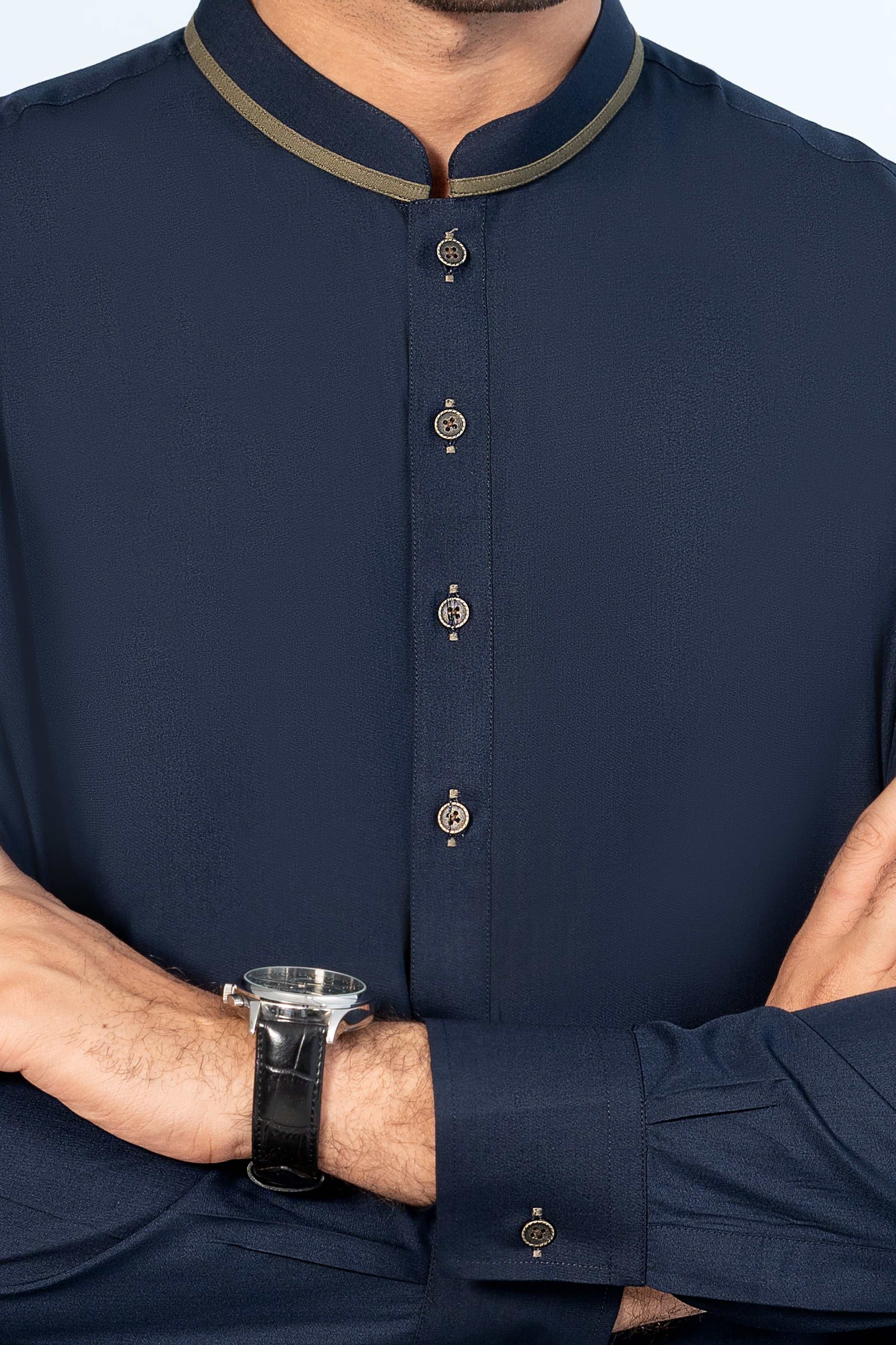 SHALWAR KAMEEZ  DARK NAVY - Image 3