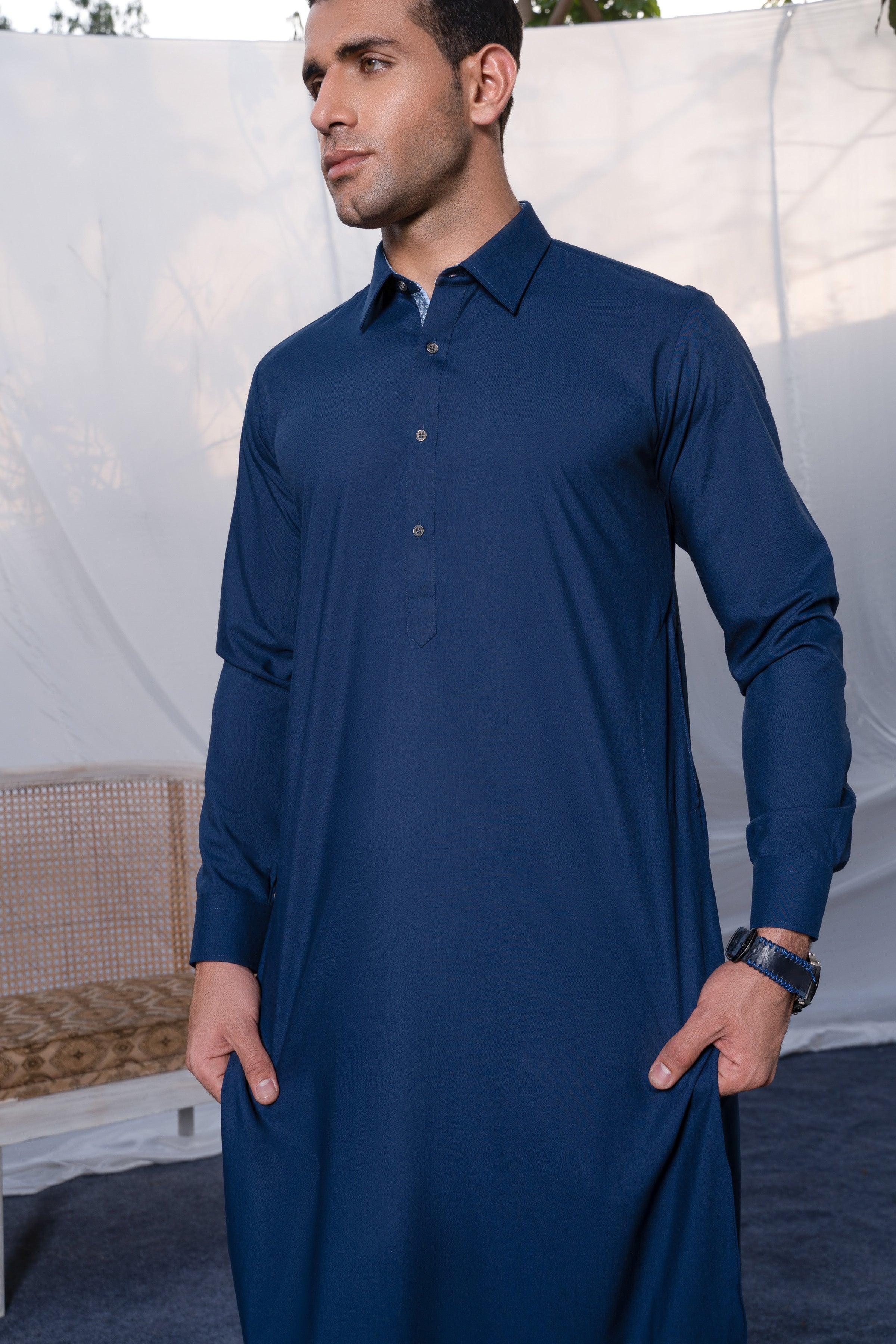 SHALWAR KAMEEZ INDIGO BLUE - Image 4