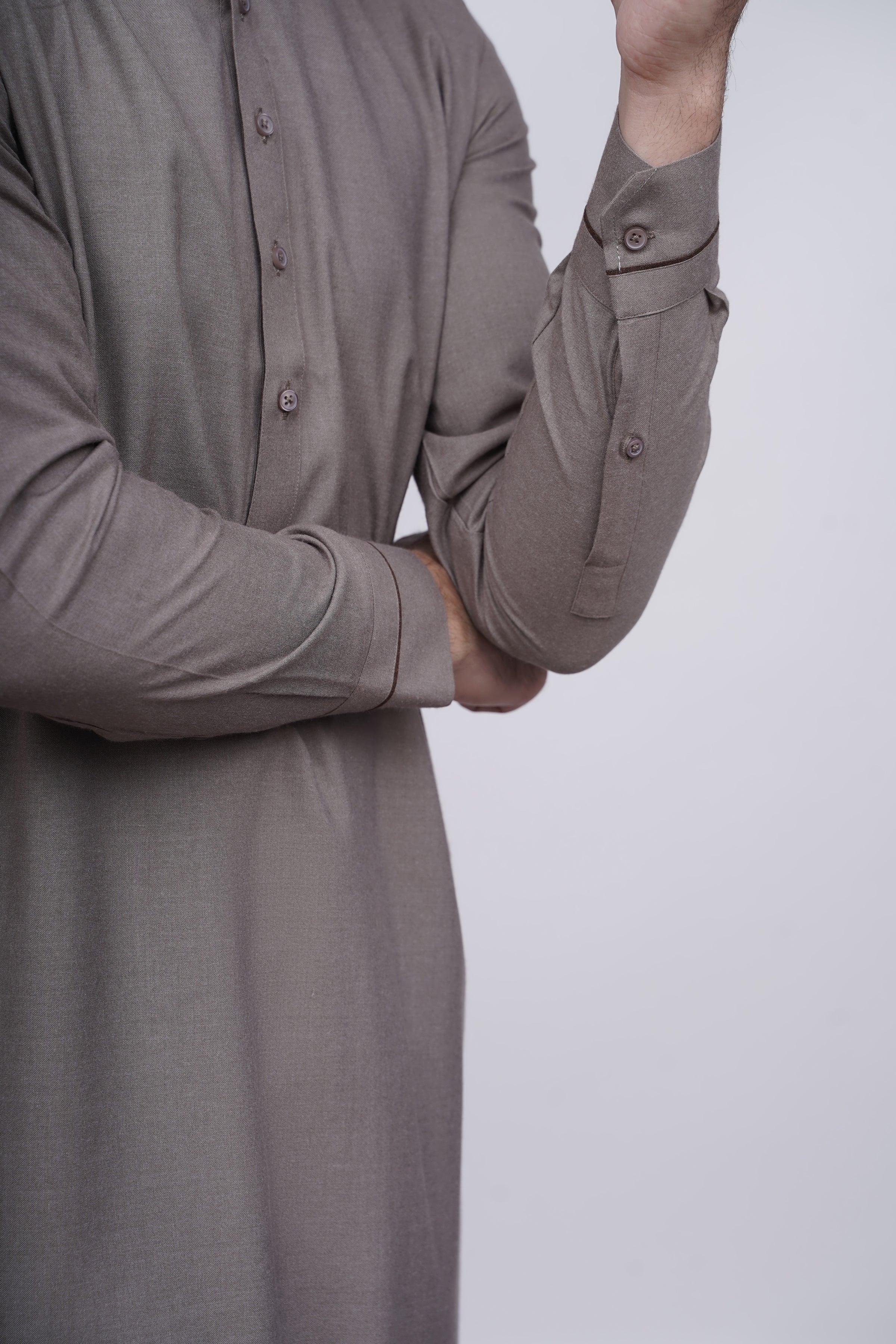 SHALWAR KAMEEZ KHAKI - Image 5