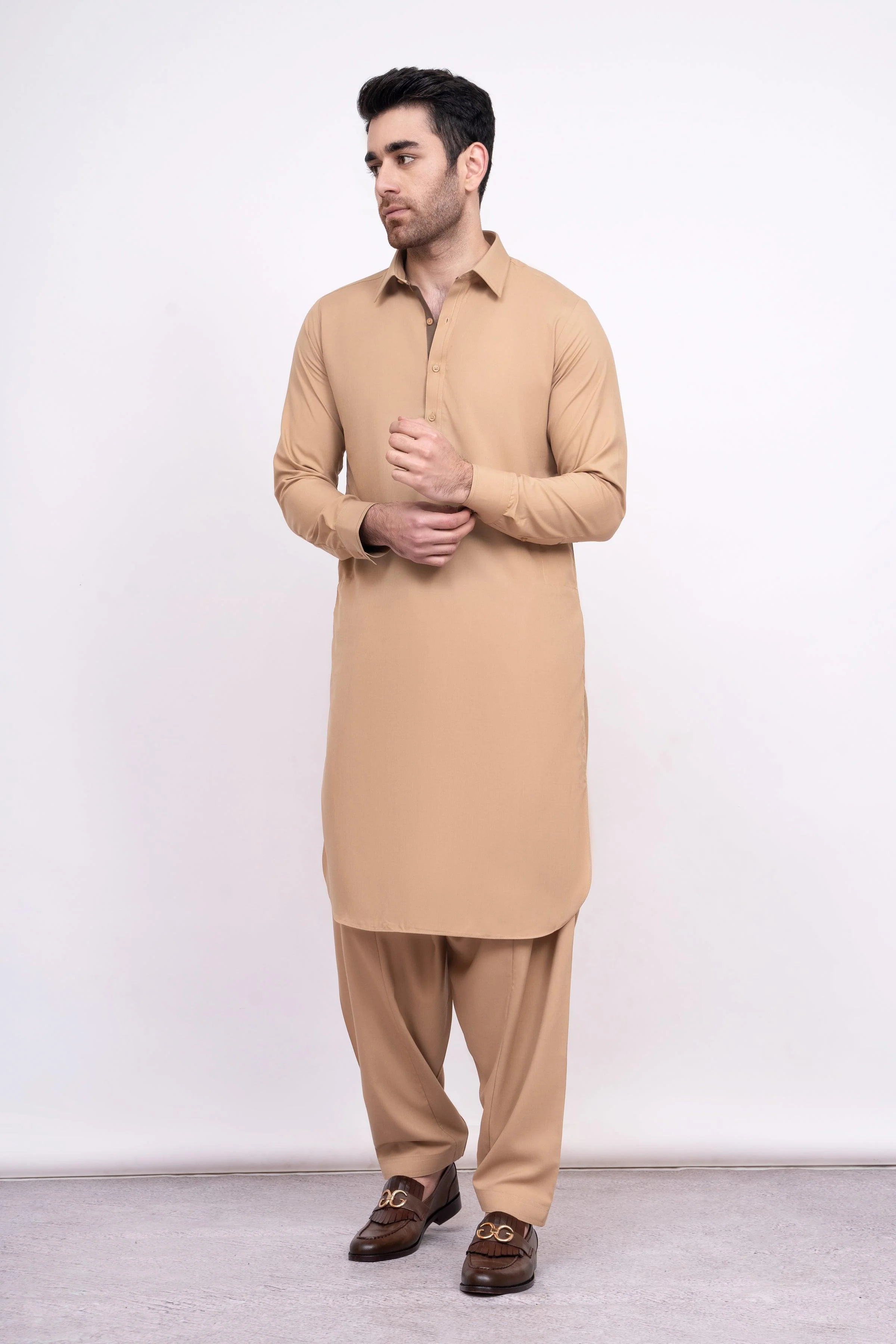 SHALWAR KAMEEZ KHAKI