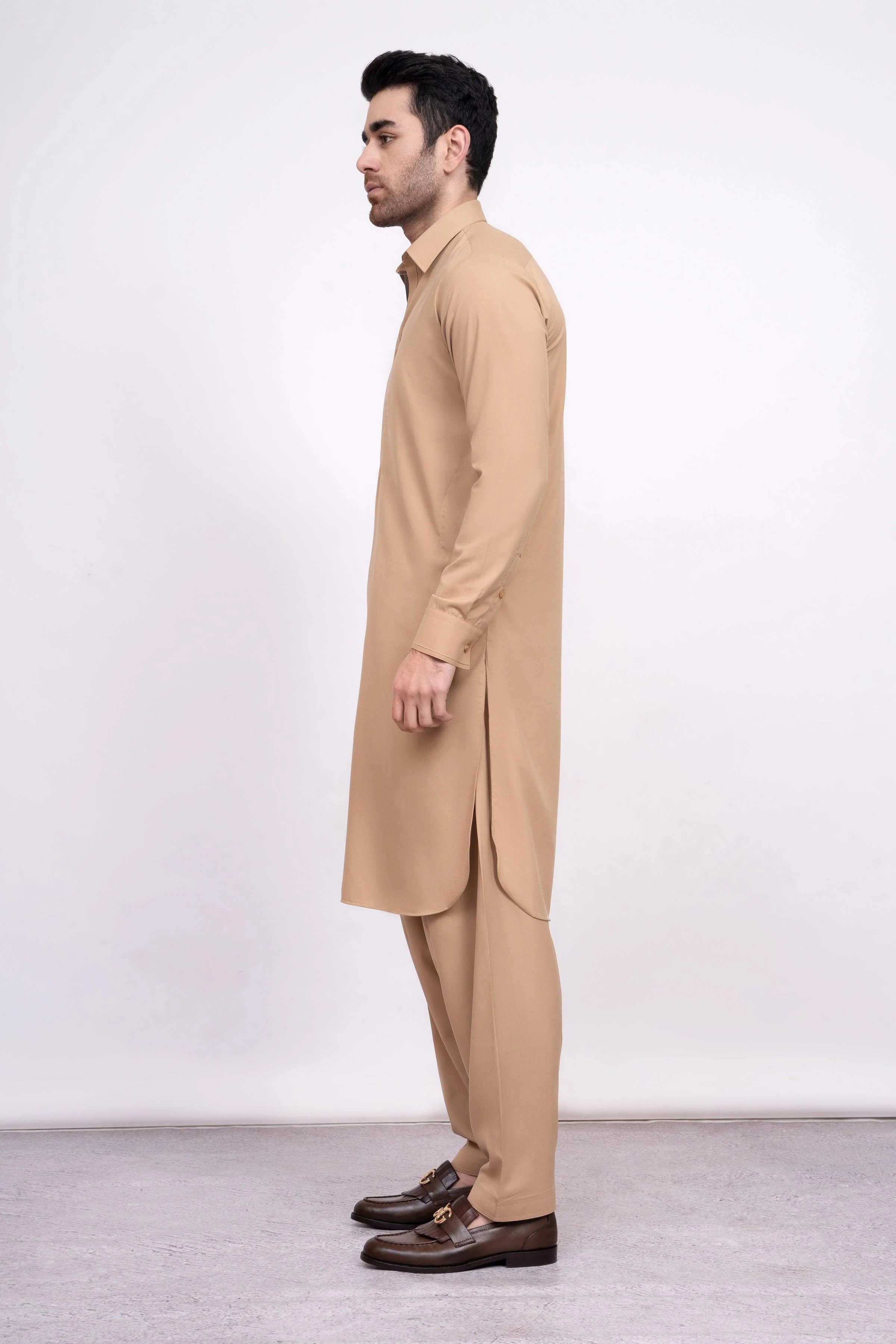 SHALWAR KAMEEZ KHAKI - Image 3