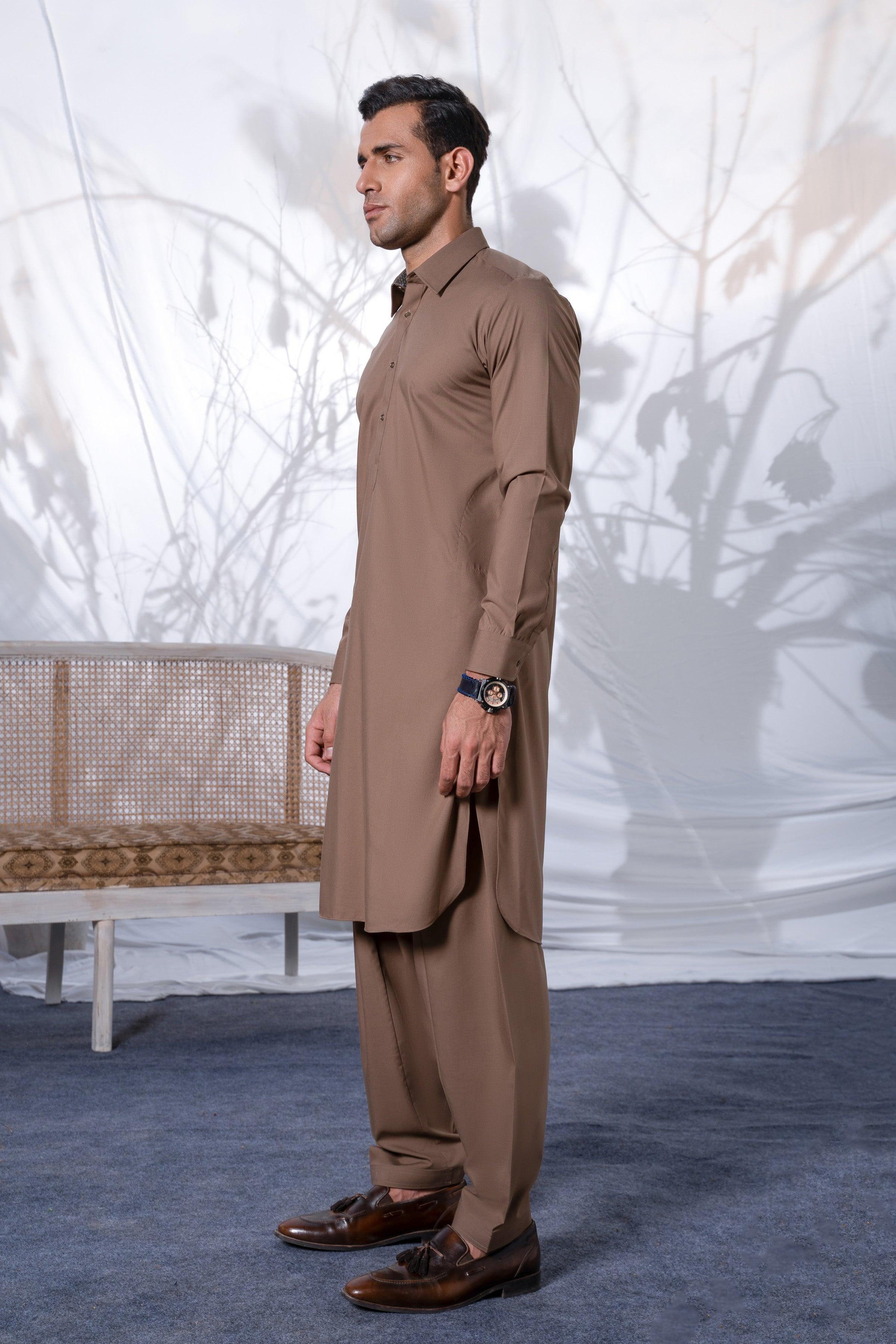 SHALWAR KAMEEZ KHAKI - Image 2