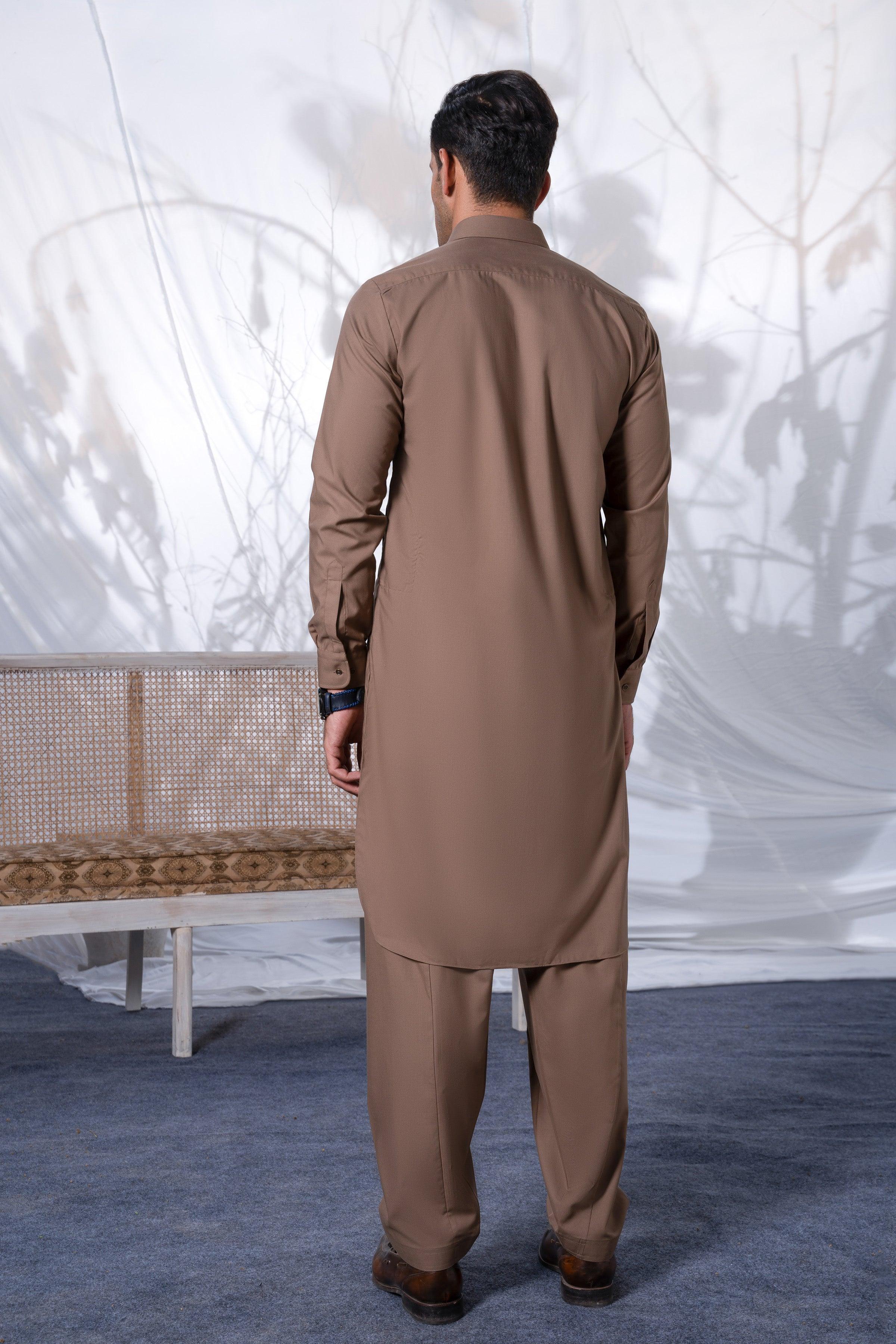 SHALWAR KAMEEZ KHAKI - Image 3