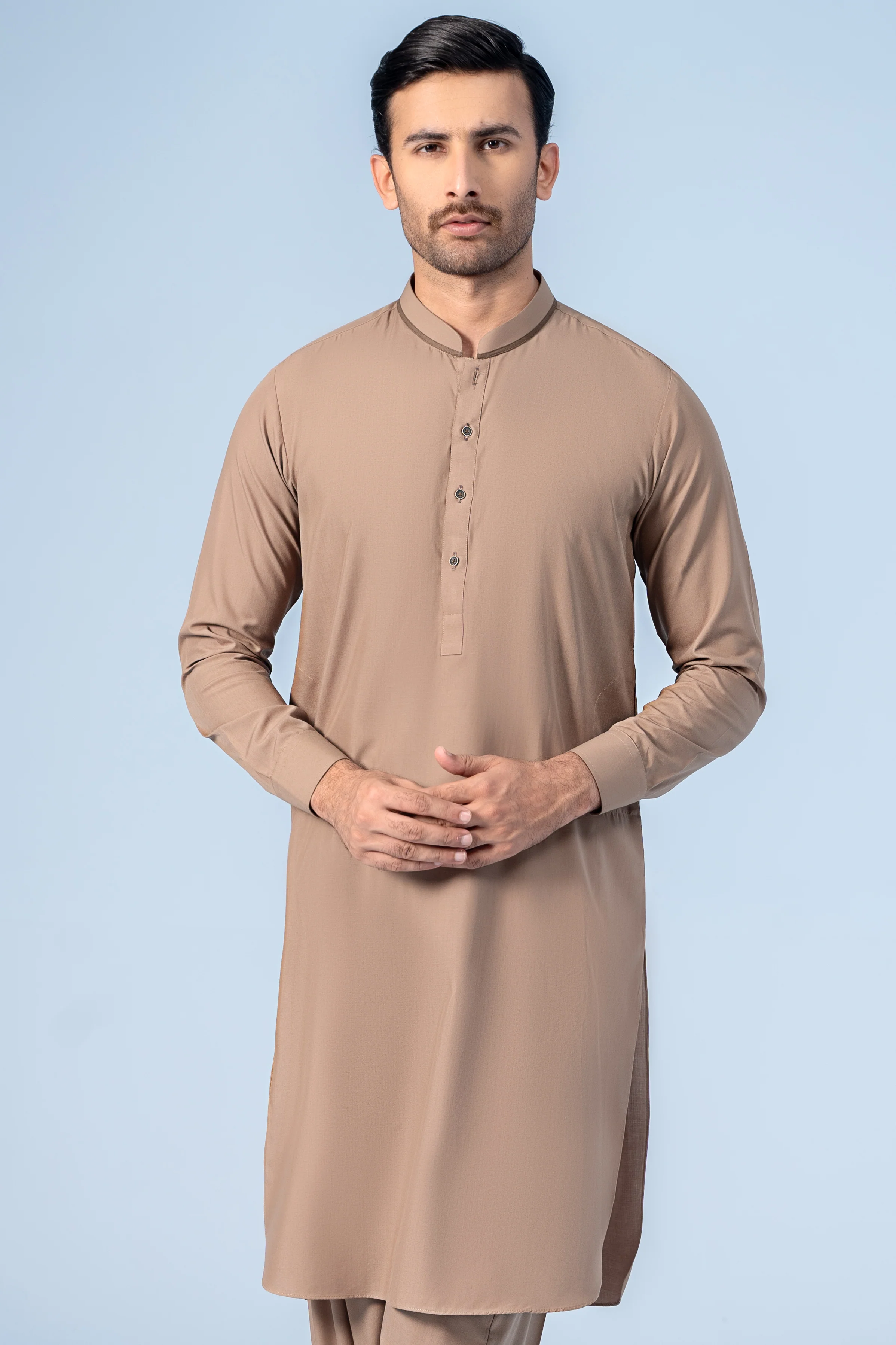 SHALWAR KAMEEZ KHAKI - Image 2