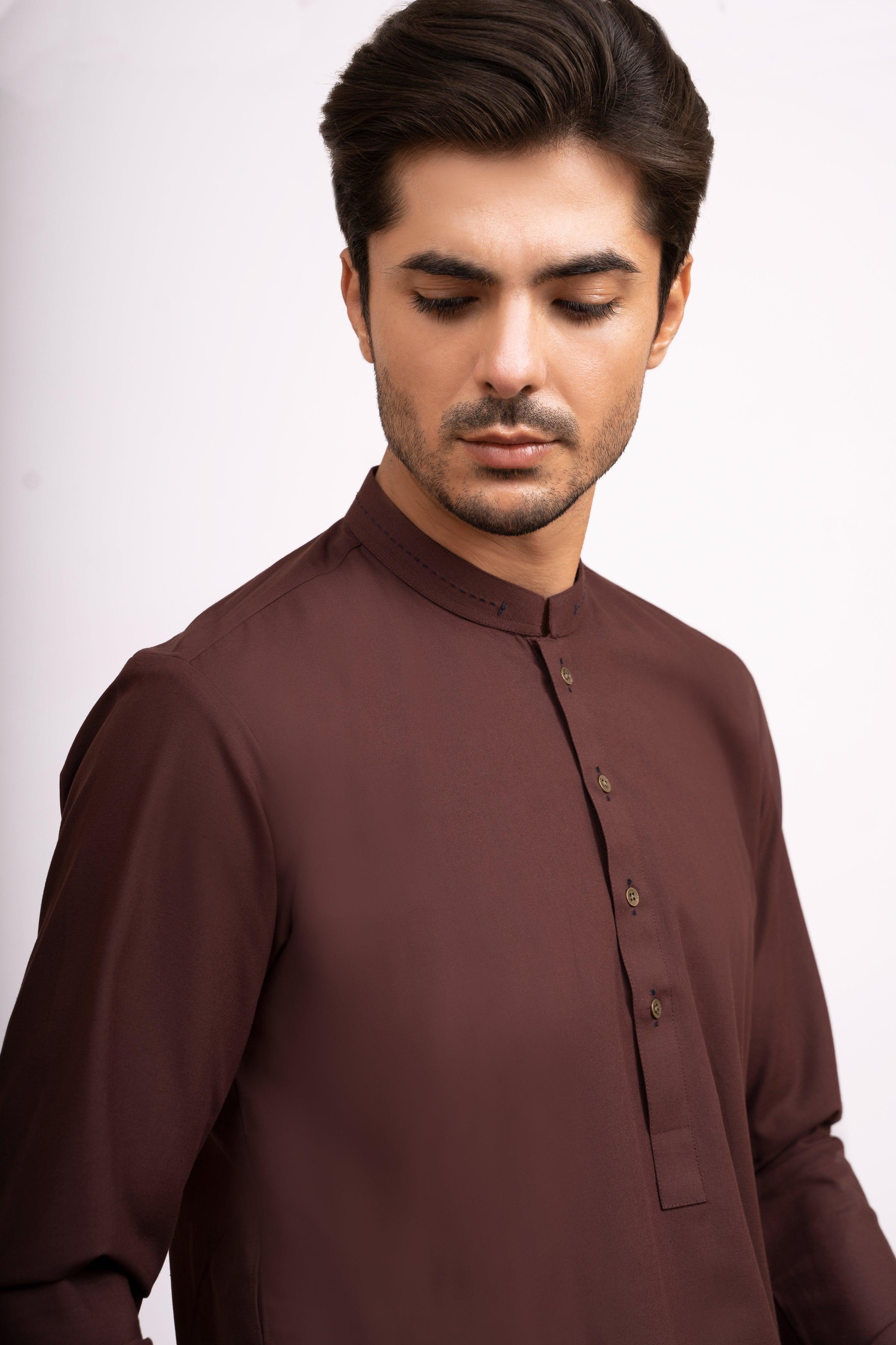 SHALWAR KAMEEZ MAROON - Image 4