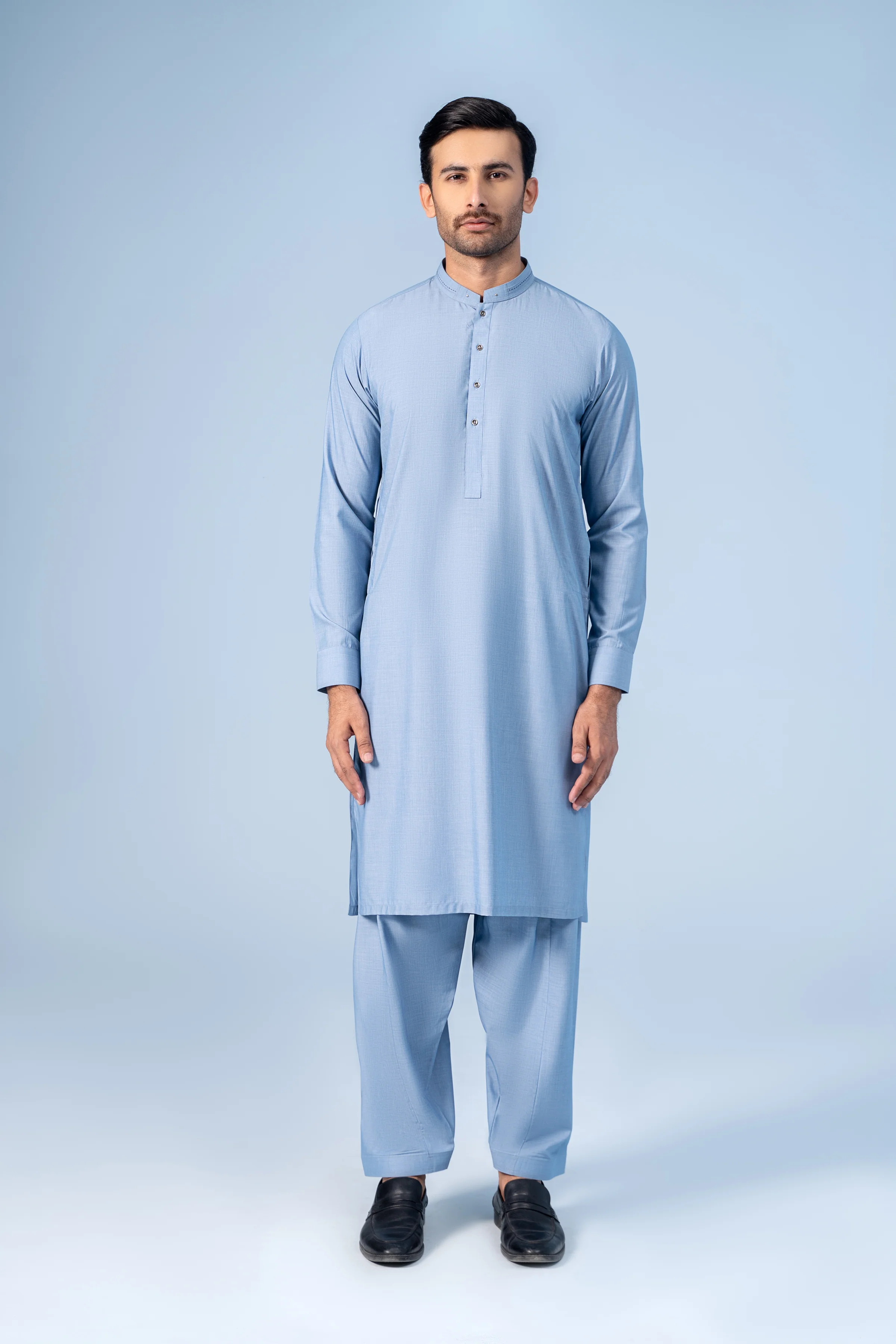 SHALWAR KAMEEZ MID BLUE