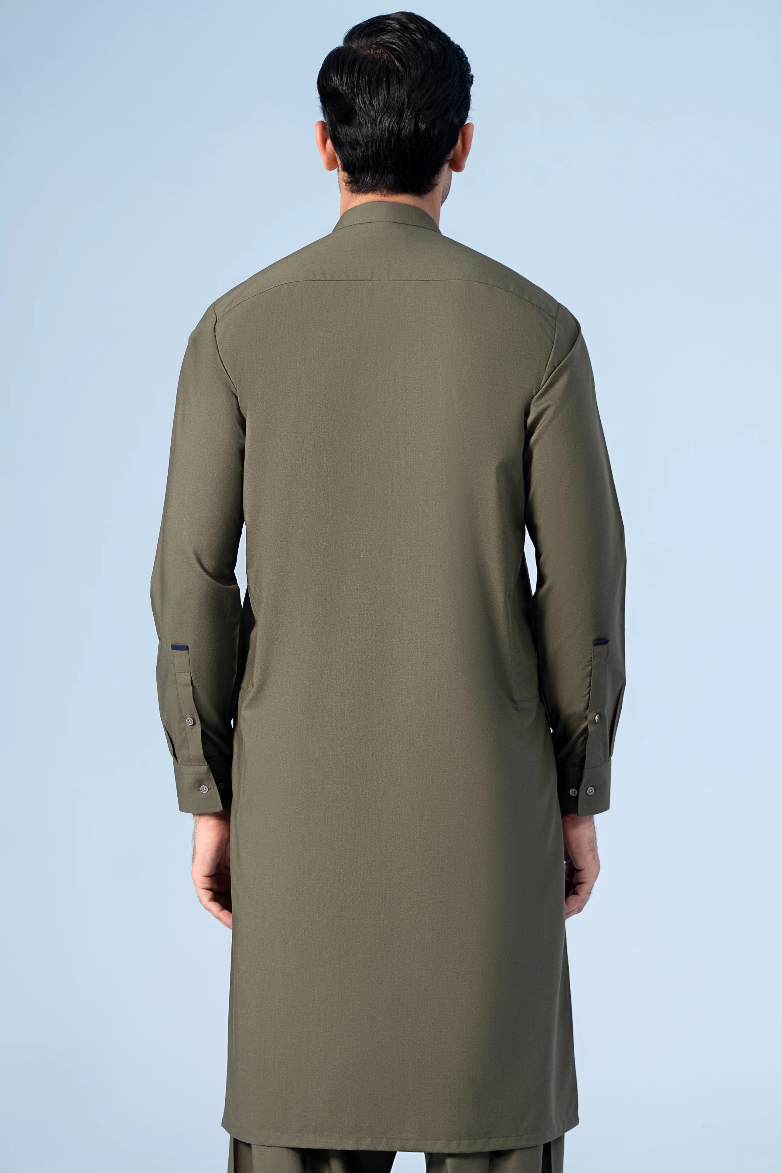 SHALWAR KAMEEZ OLIVE - Image 4