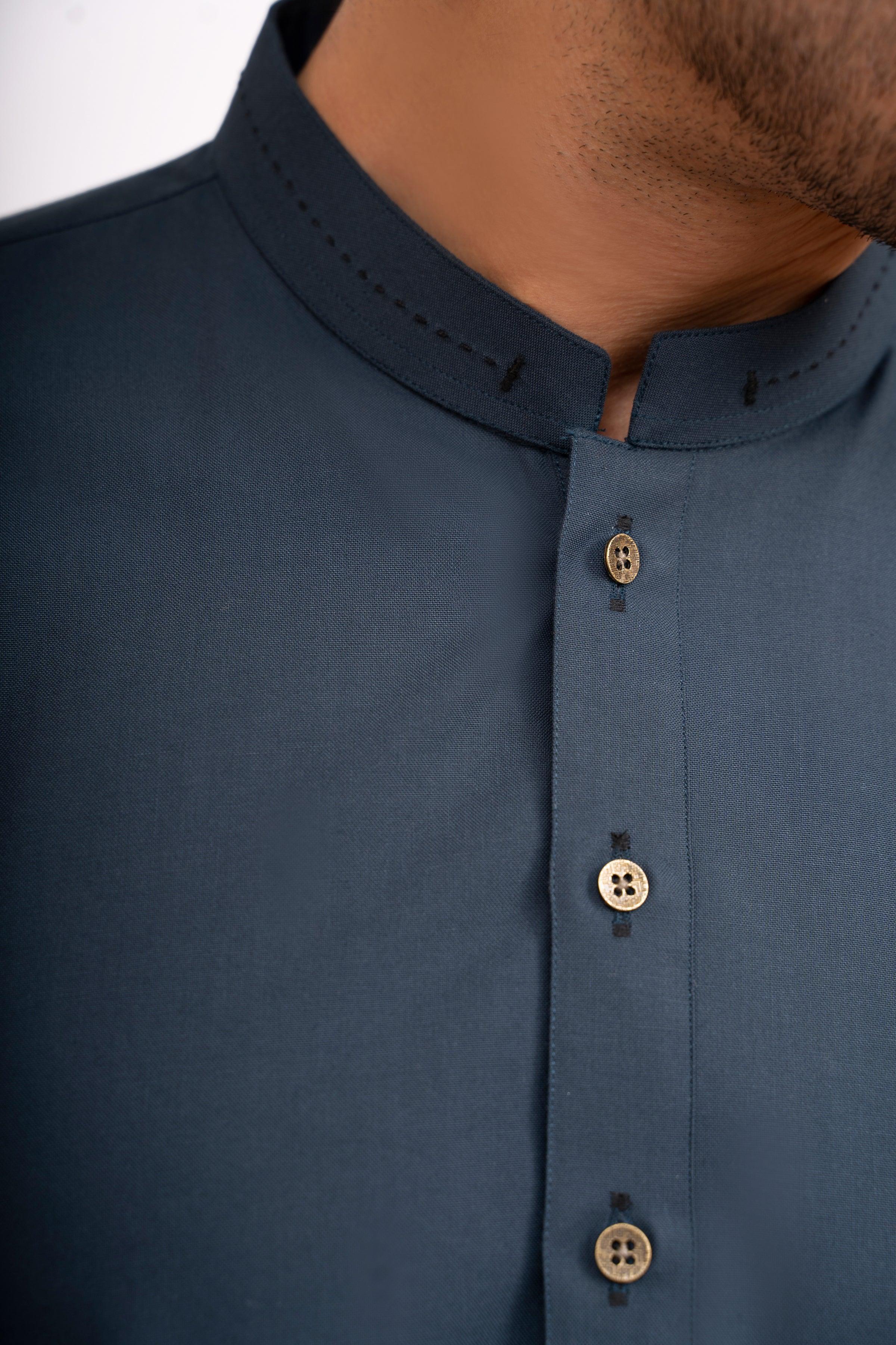 SHALWAR KAMEEZ SEA BLUE - Image 4