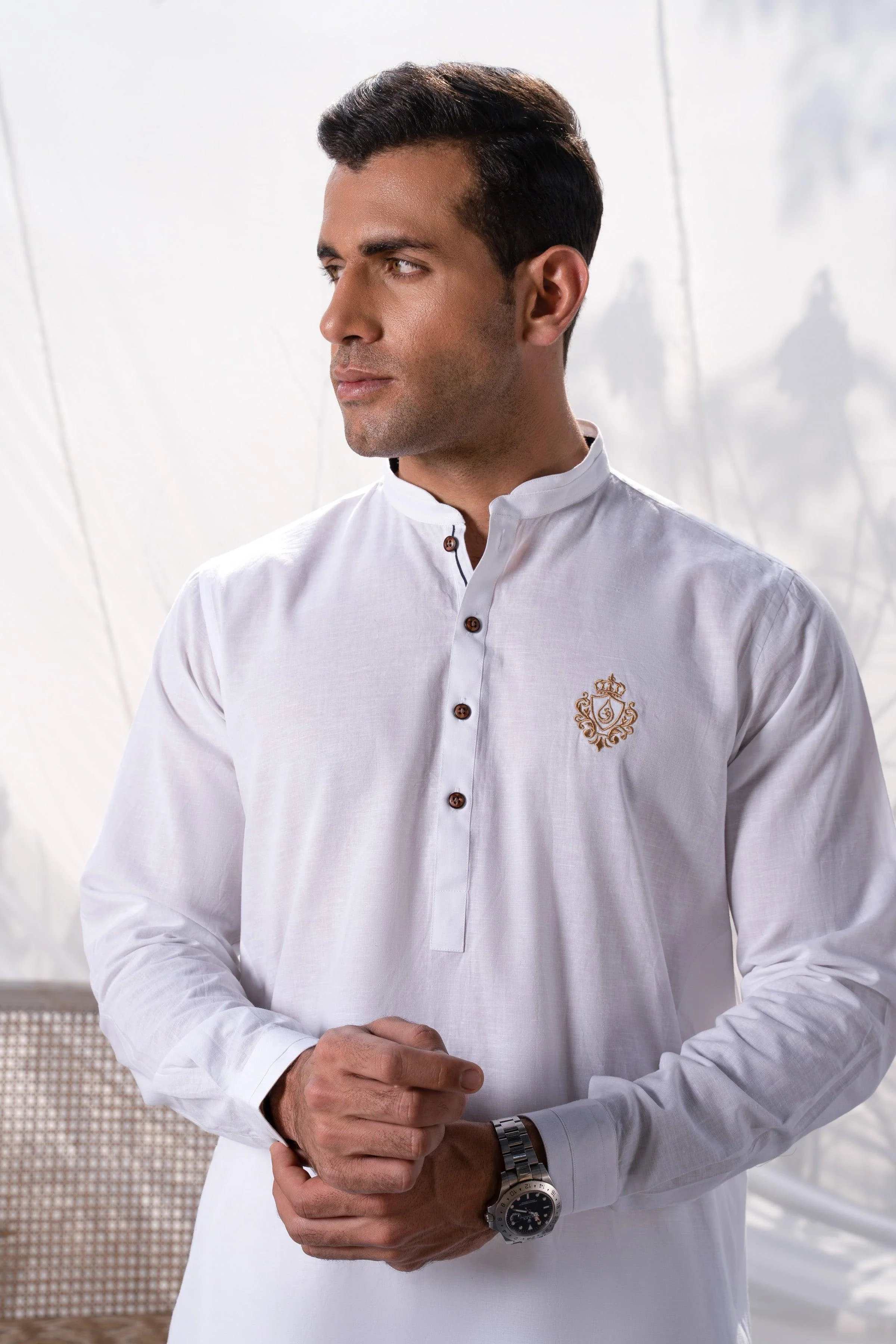 SHORT KURTA WHITE - Image 4