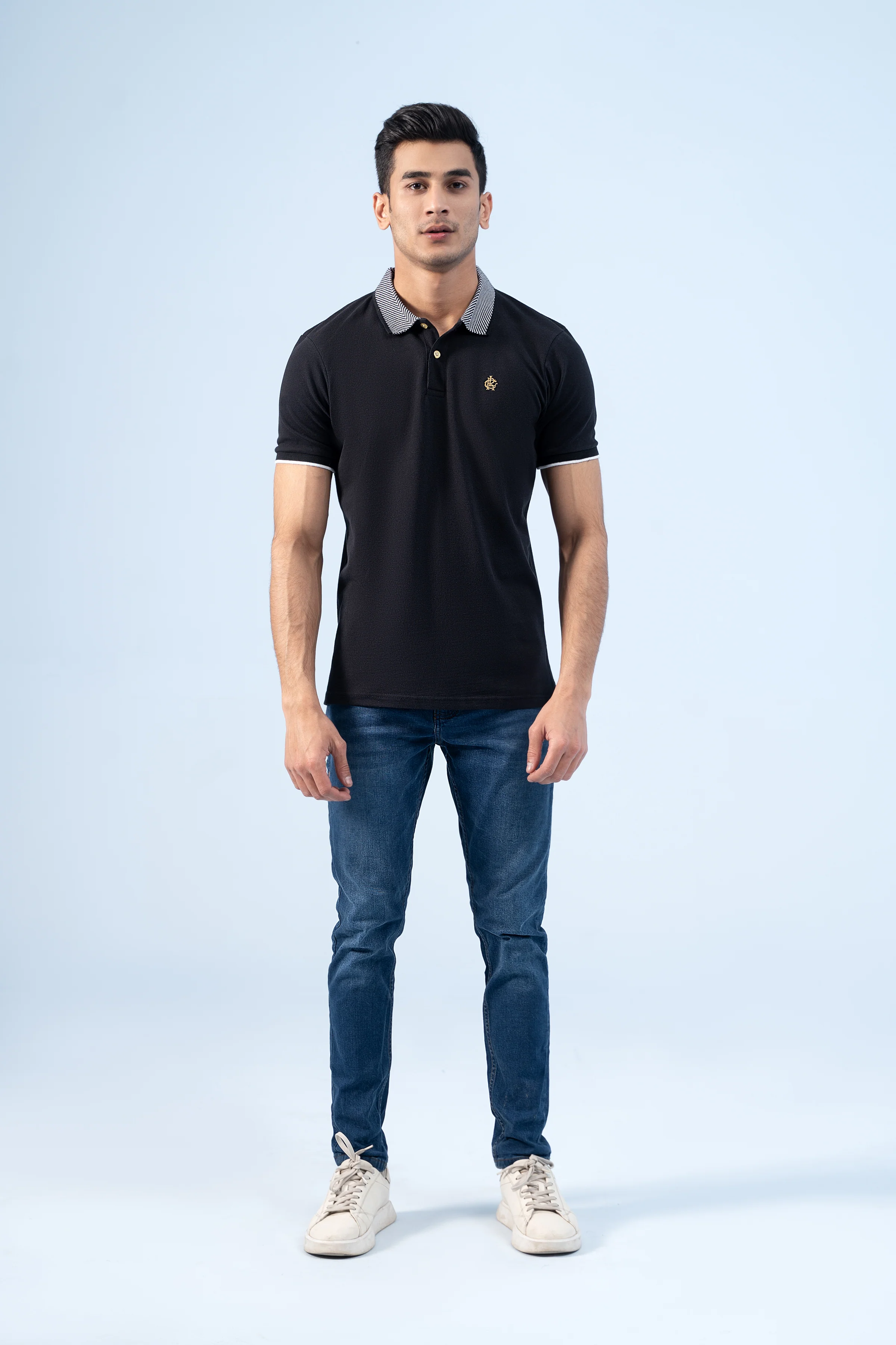 SIGNATURE POLO BLACK