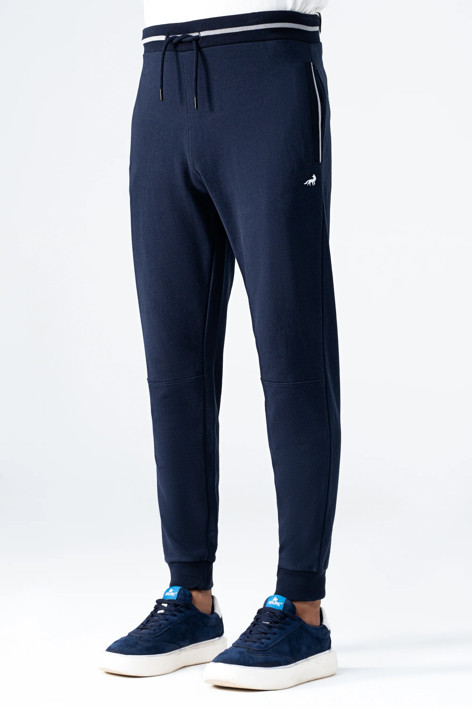 SIGNATURE TIPPING JOGGER TROUSER NAVY - Image 2