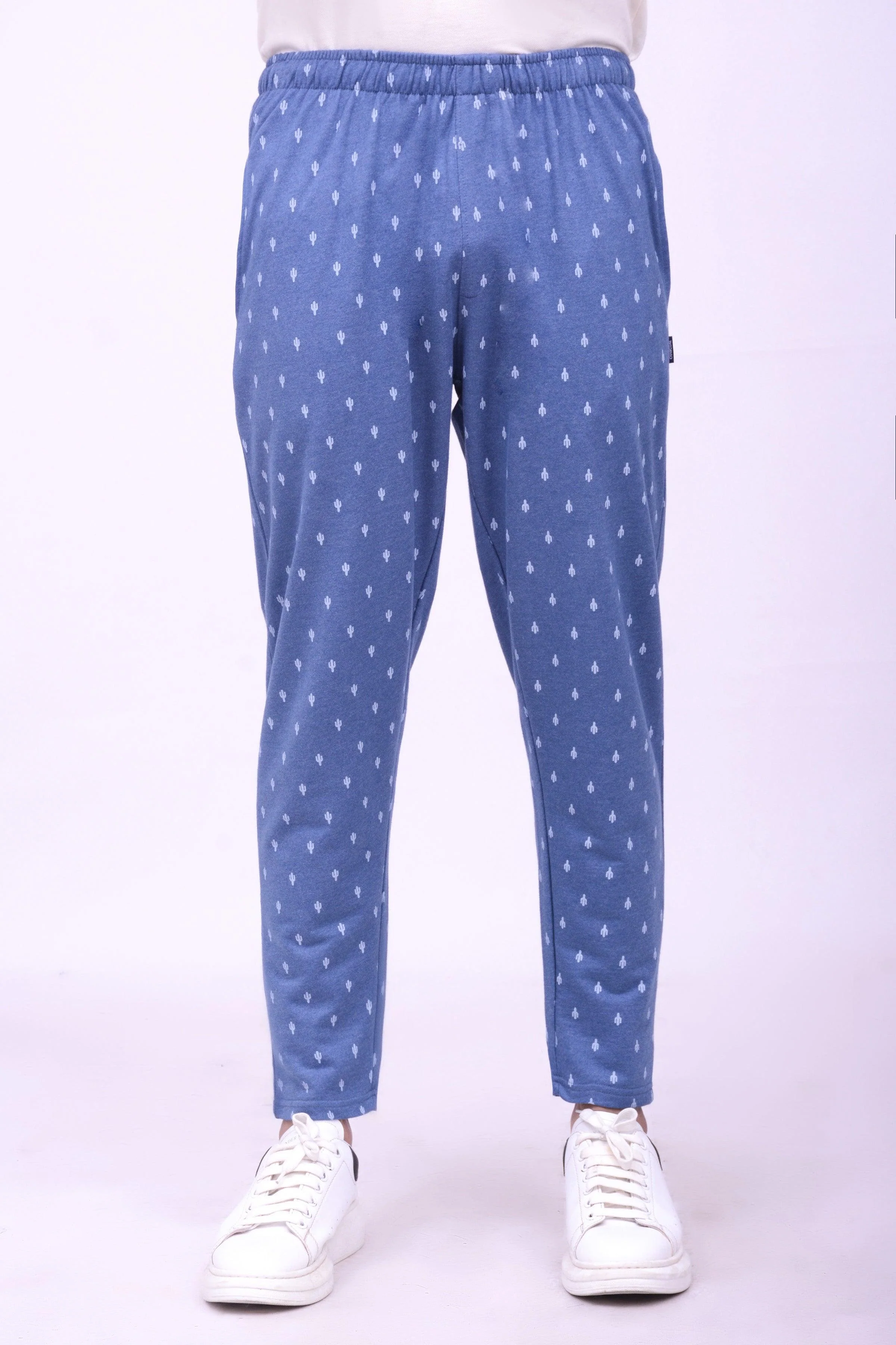 SLEEPWEAR TROUSER INDIGO BLUE PRINTED - Image 2