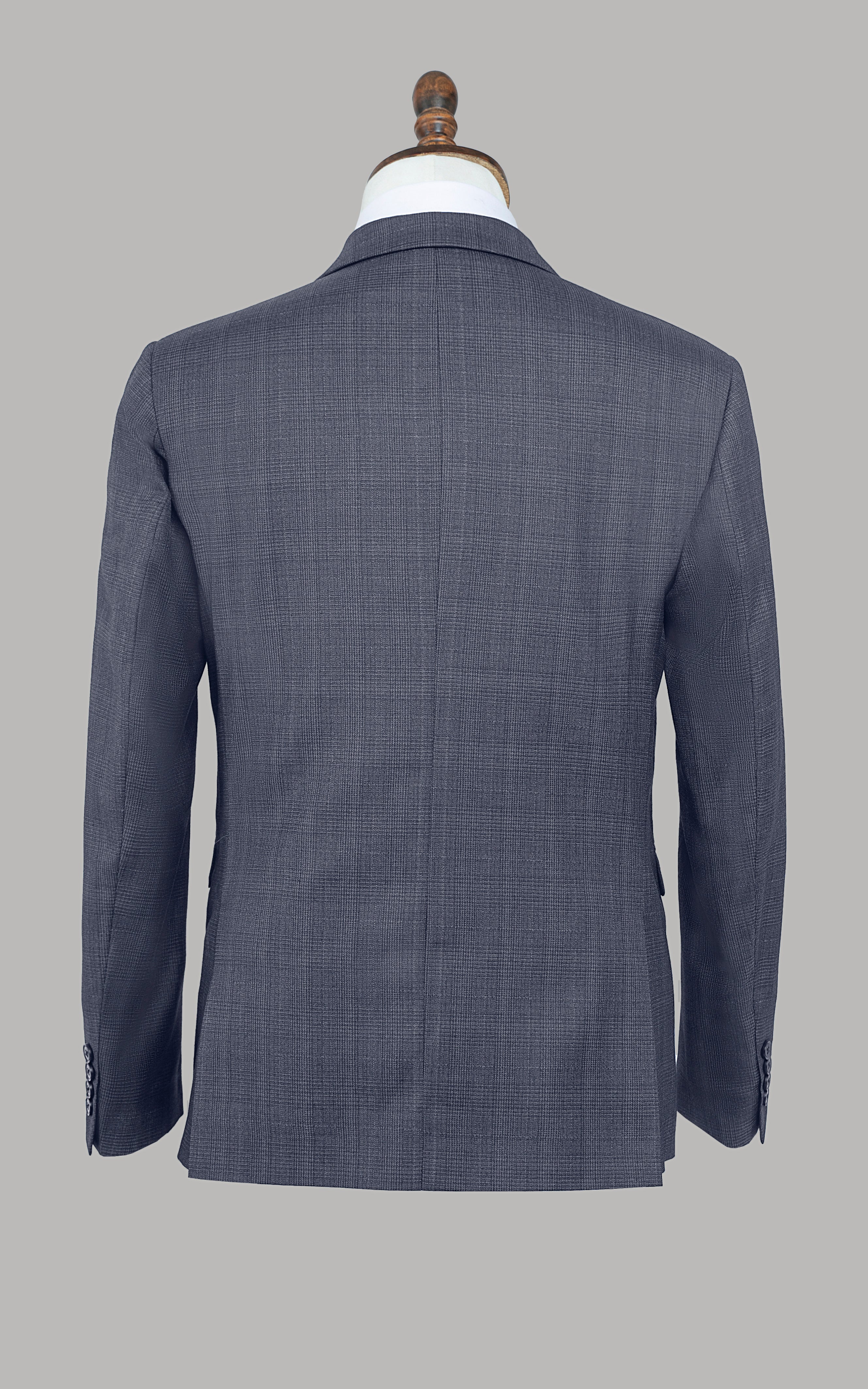 SLIM FIT 2 PIECE SUIT CHARCOAL - Image 3