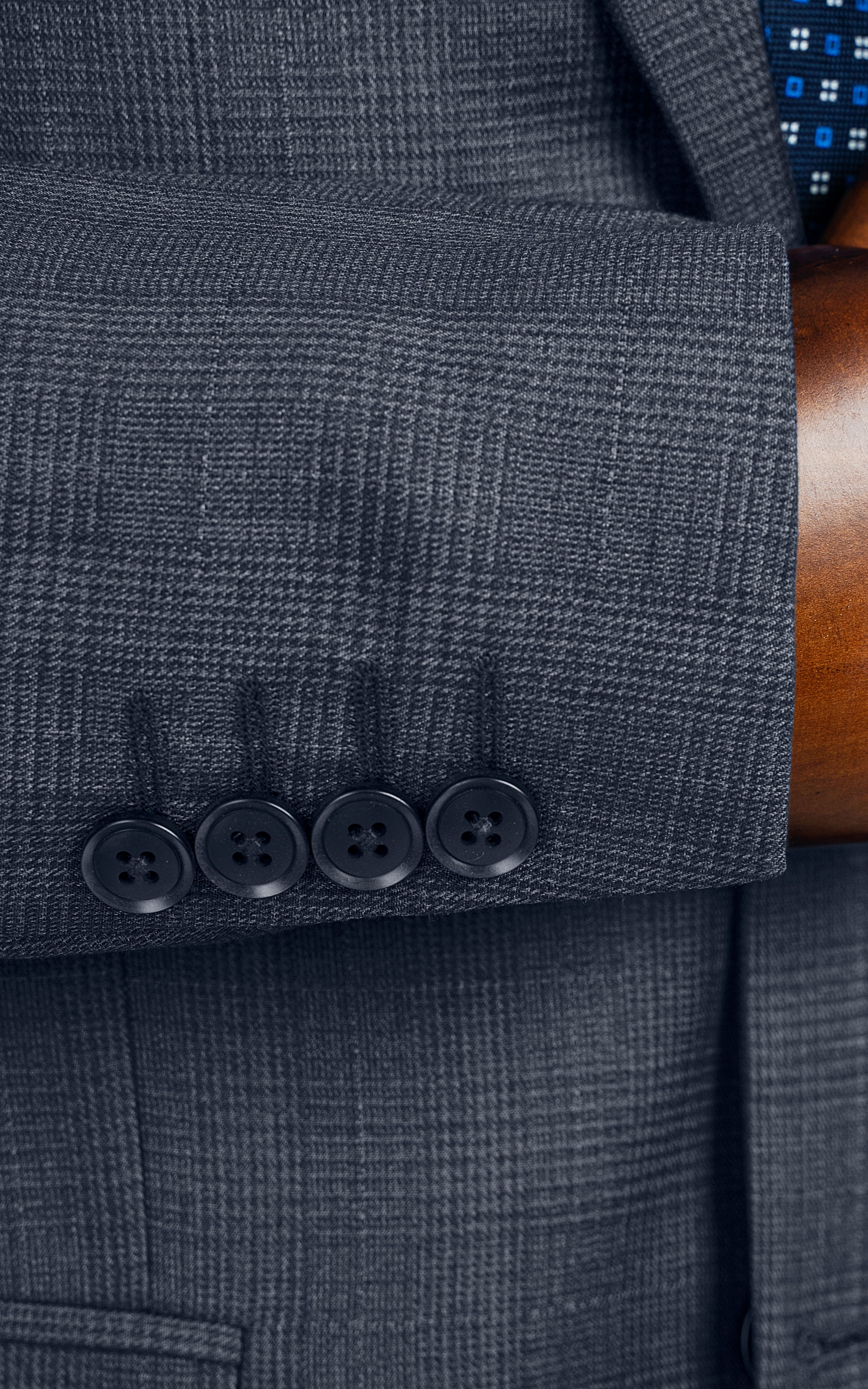 SLIM FIT 2 PIECE SUIT CHARCOAL - Image 5