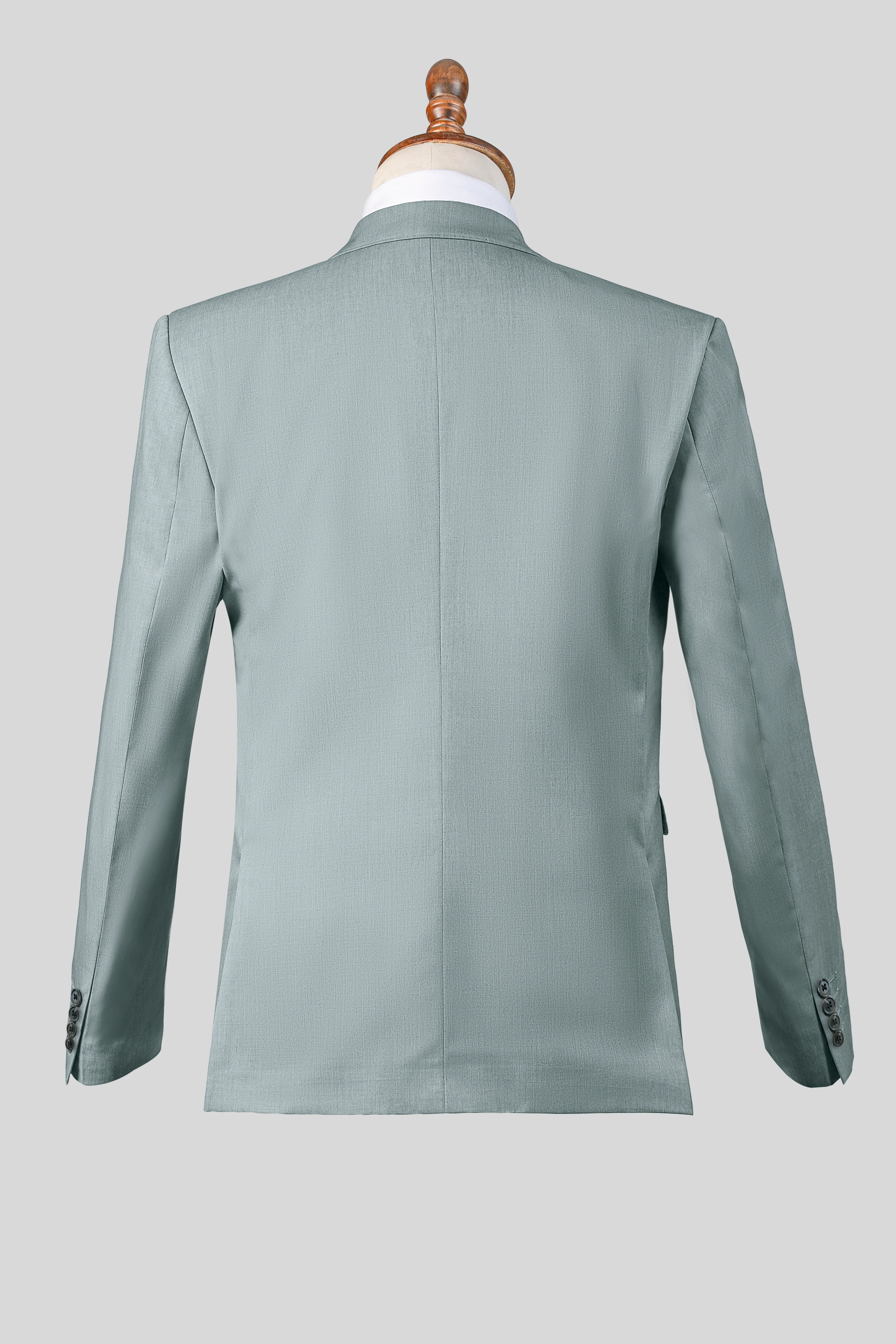 SLIM FIT 2 PIECE SUIT GREY - Image 4