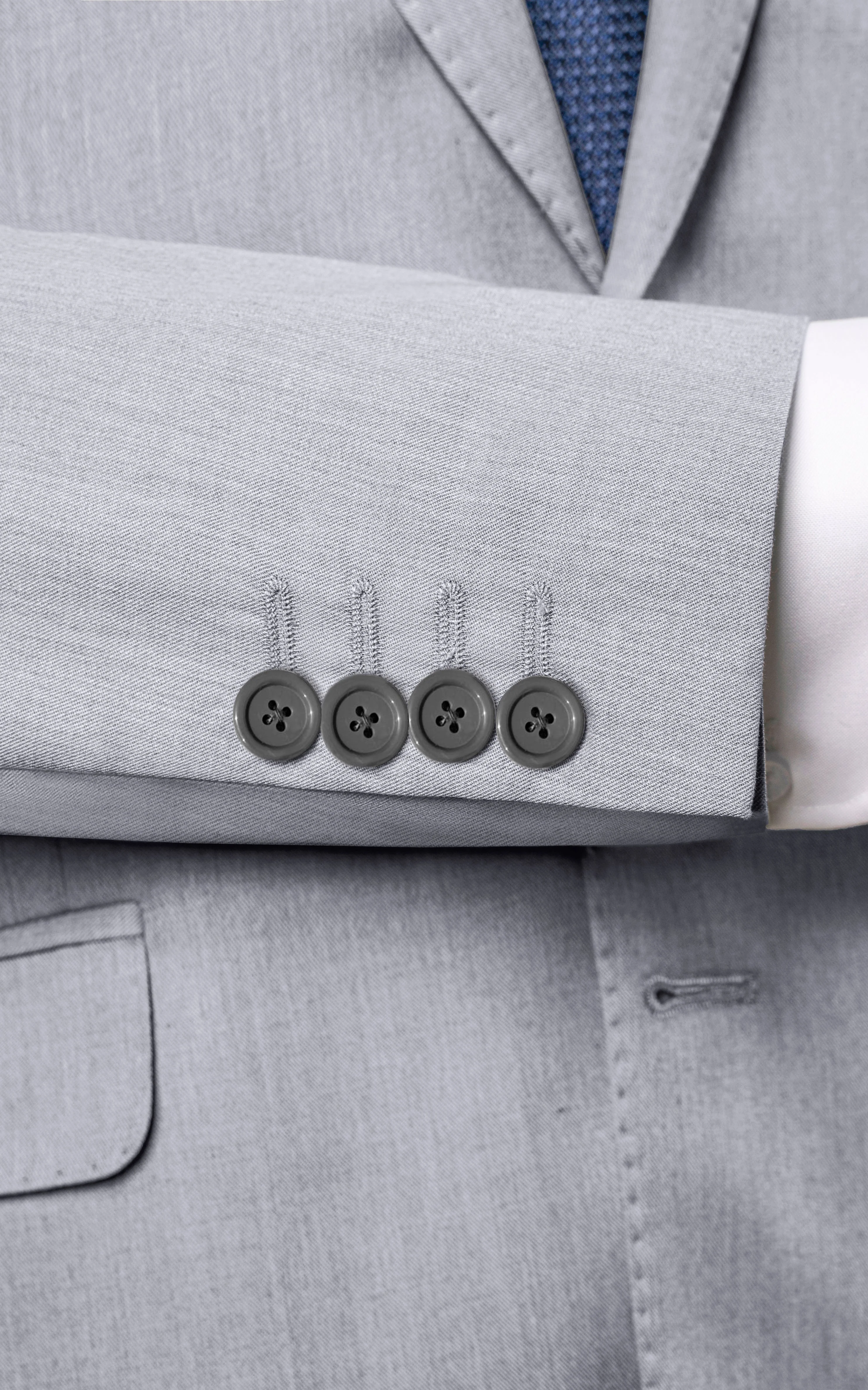 SLIM FIT 2 PIECE SUIT GREY - Image 18