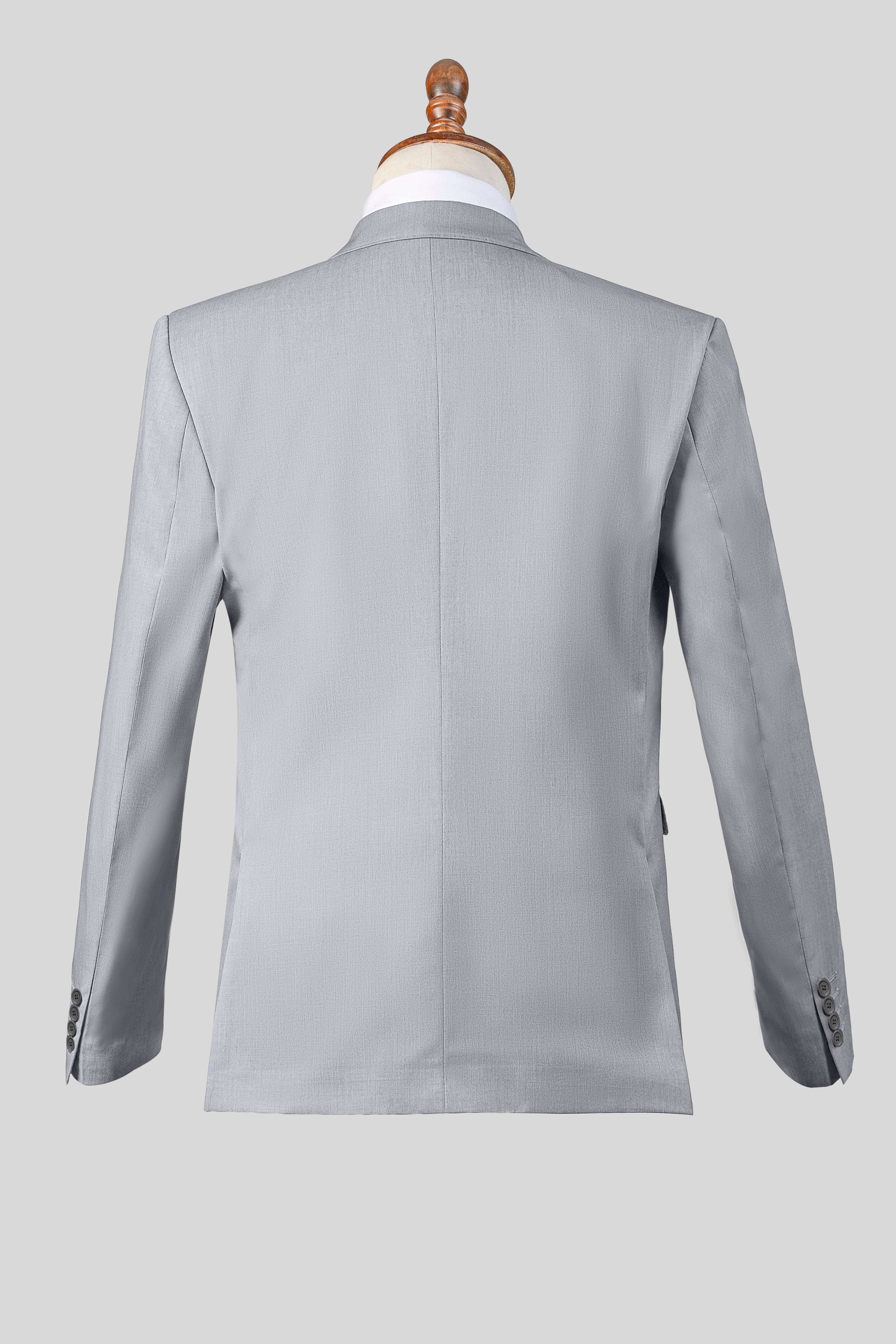 SLIM FIT 2 PIECE SUIT GREY - Image 20