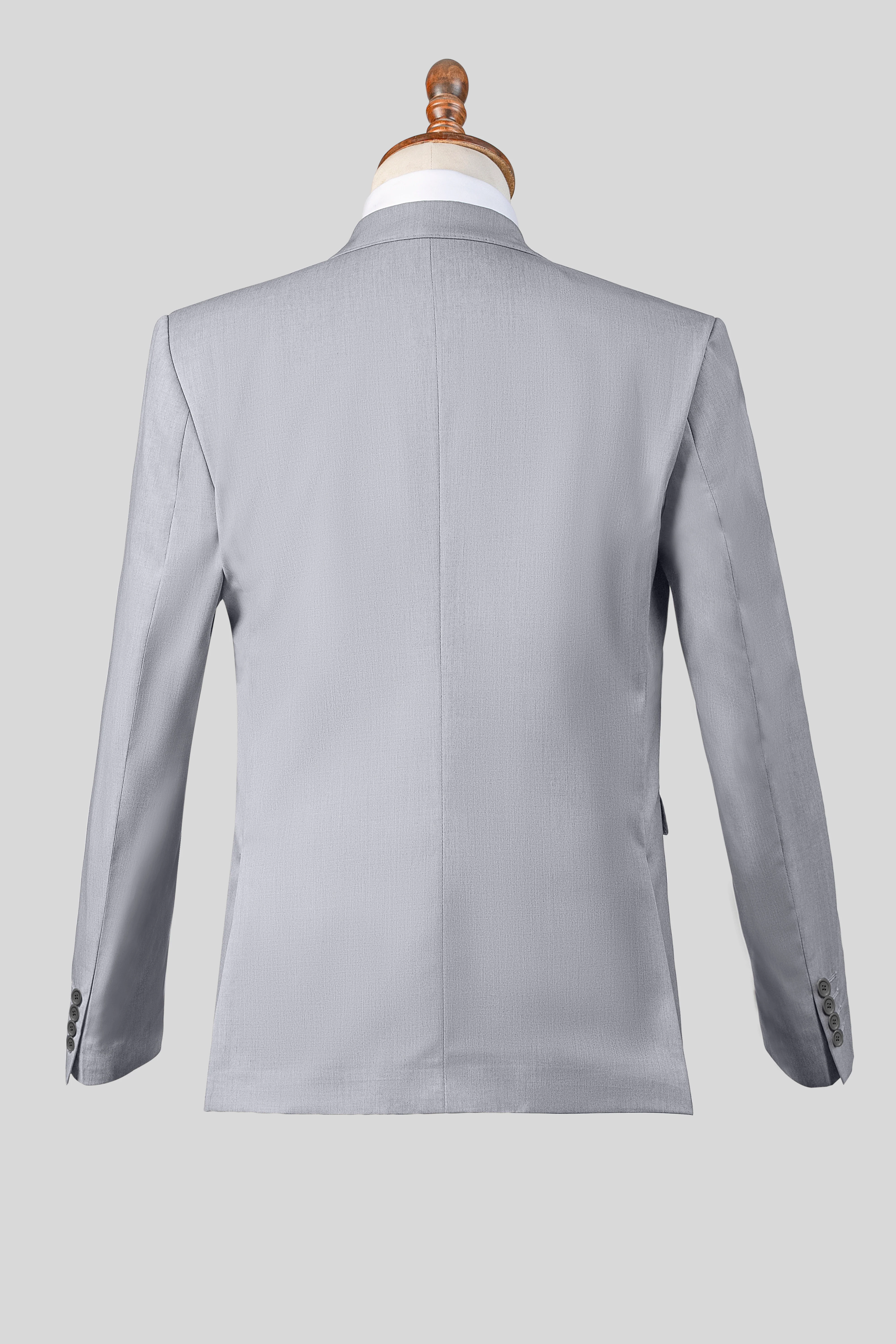 SLIM FIT 2 PIECE SUIT GREY - Image 6