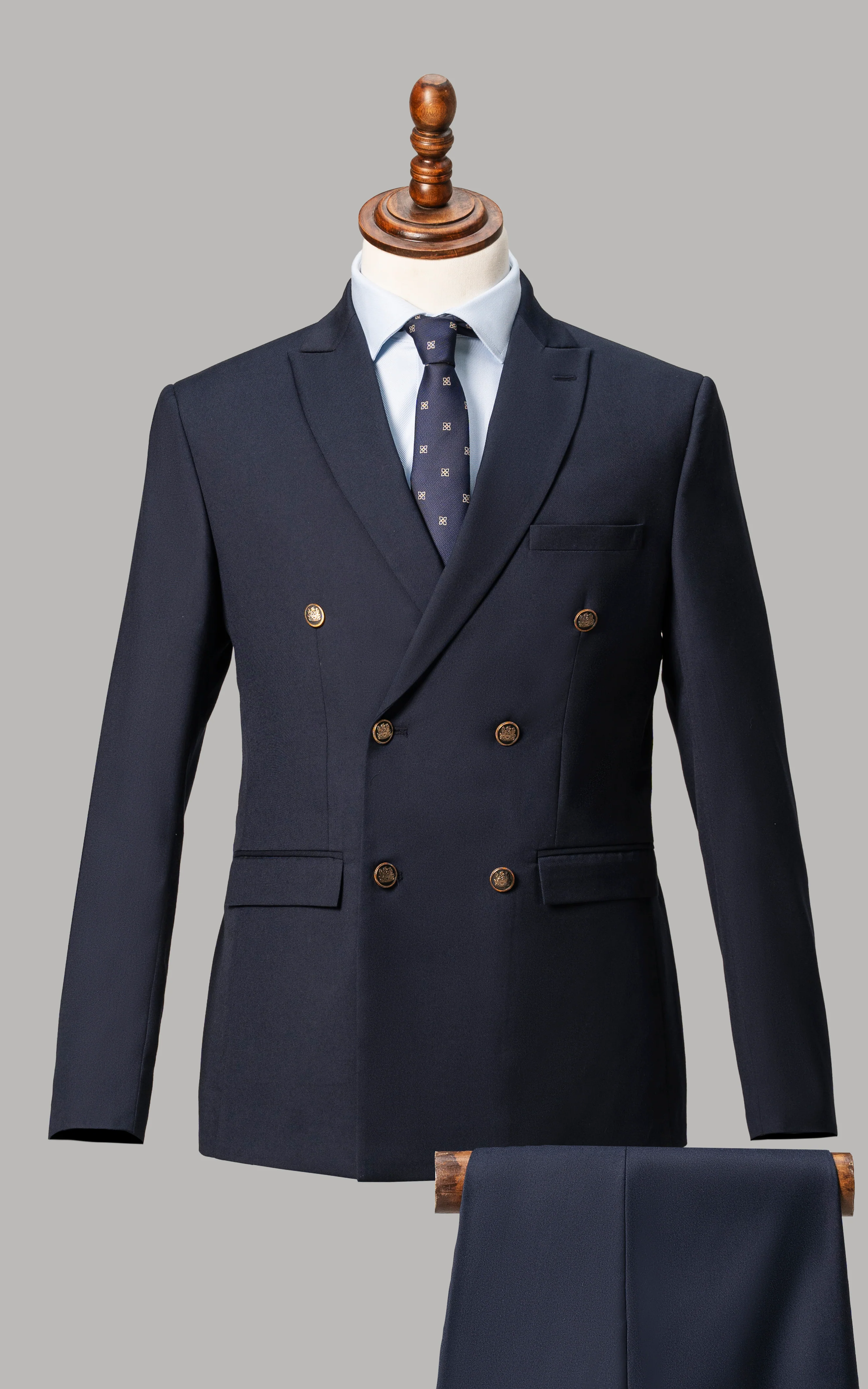 SLIM FIT 2 PIECE SUIT NAVY