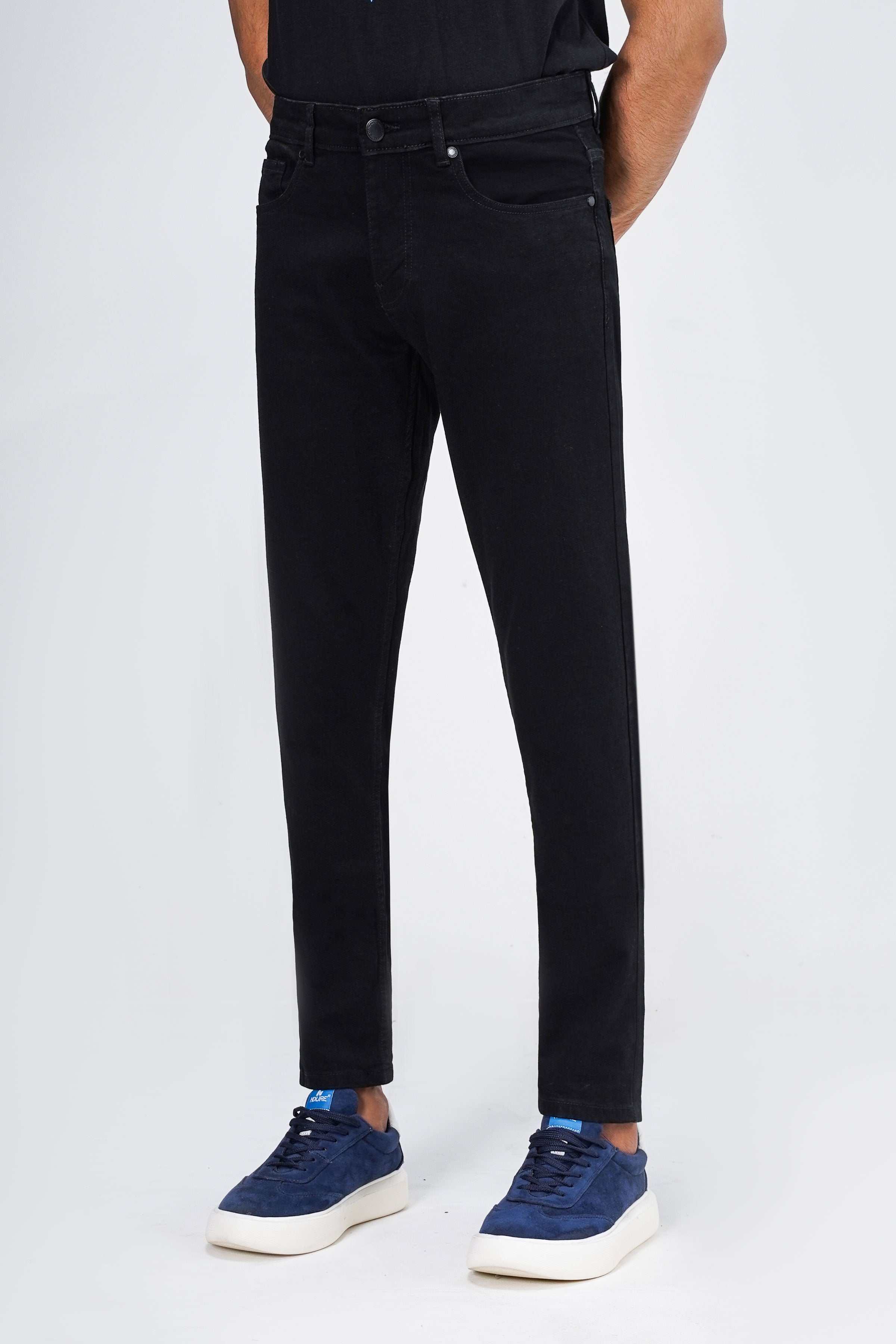 SLIM LEG JEAN BLACK - Image 2